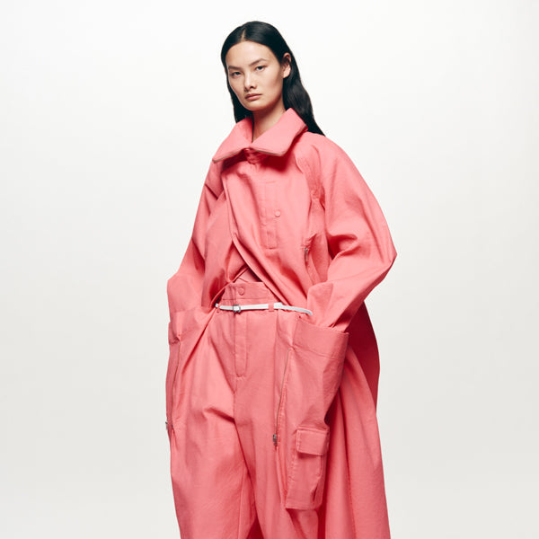issey miyake 羽織り トップス クシャクシャしたタイプ ピンク Introducing Items “PEEKABOO” – ISSEY MIYAKE EU