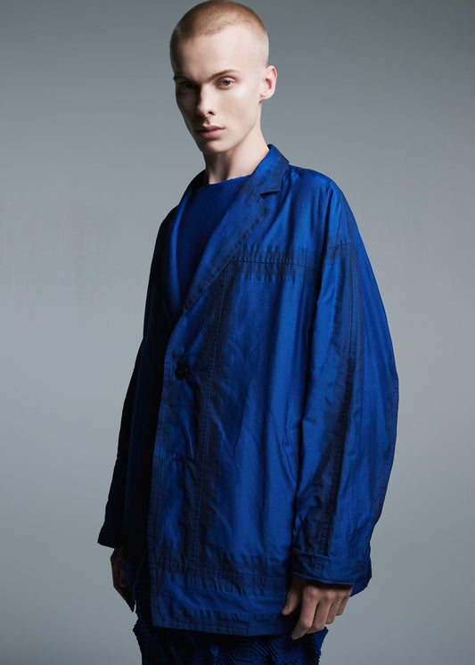 TYPE-IX Synflux project Jacket Blue Monolith