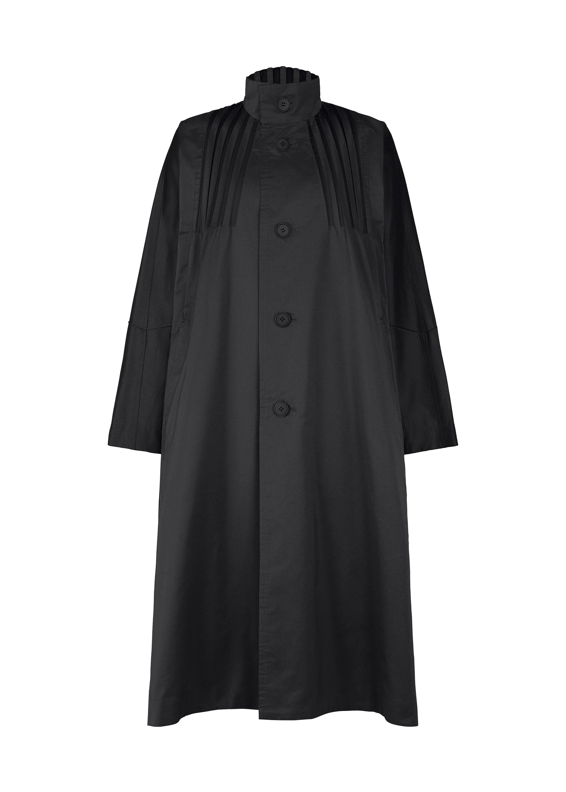 Issey Miyake しわ加工ブラックロングコート TYPE-S 001-1 Coat Black – ISSEY MIYAKE EU