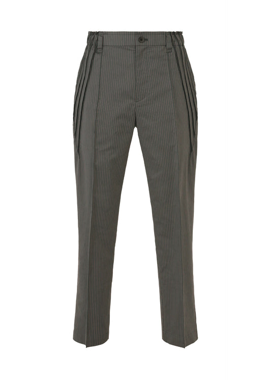 A product shot of the A-POC ABLE ISSEY MIYAKE TYPE-S 001-2 trousers in gray-hued.