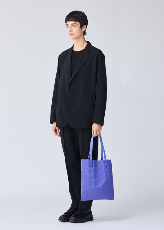 TRACK Tote Bag Purplish Blue