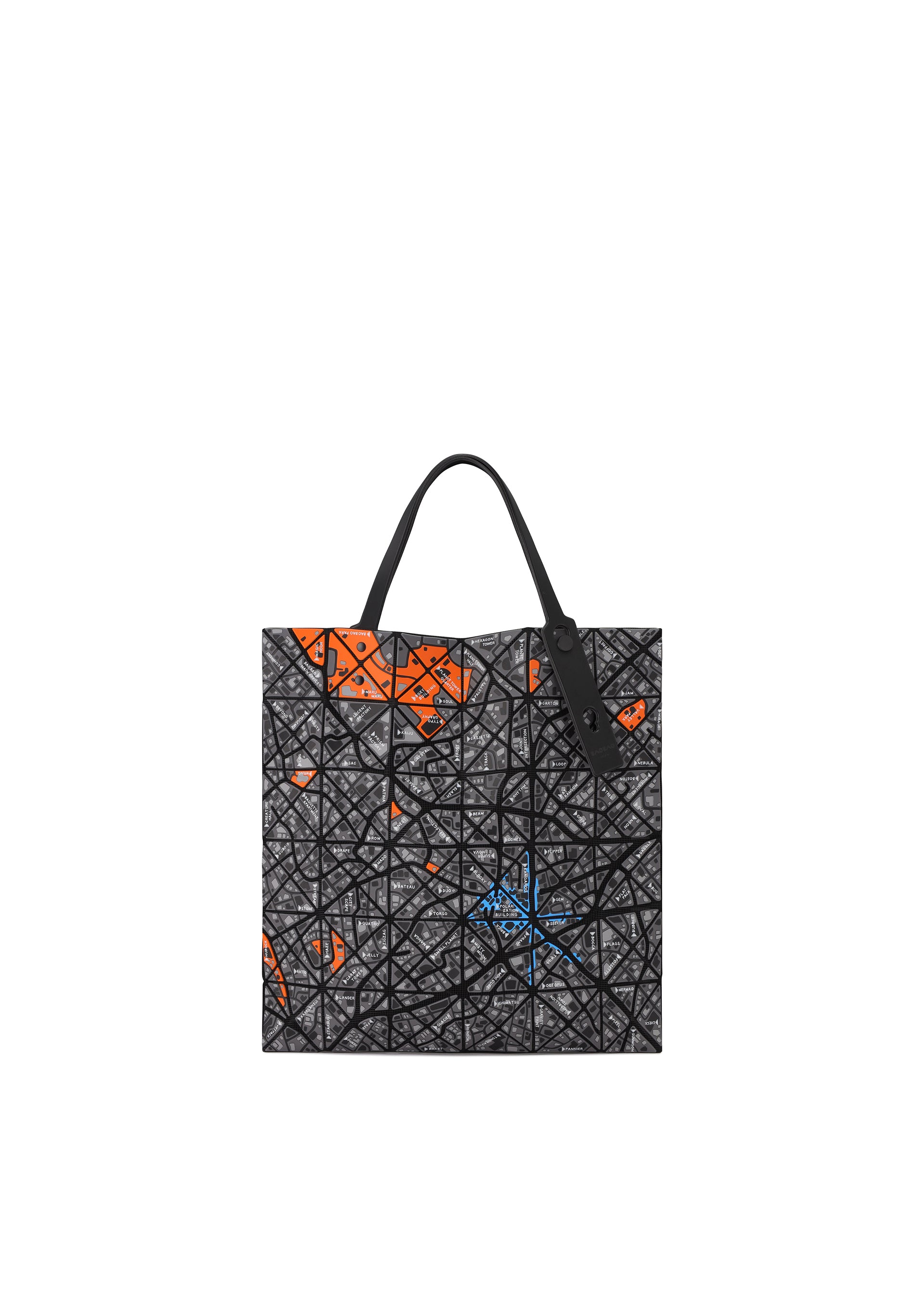 MAP Tote Bag Charcoal – ISSEY MIYAKE EU