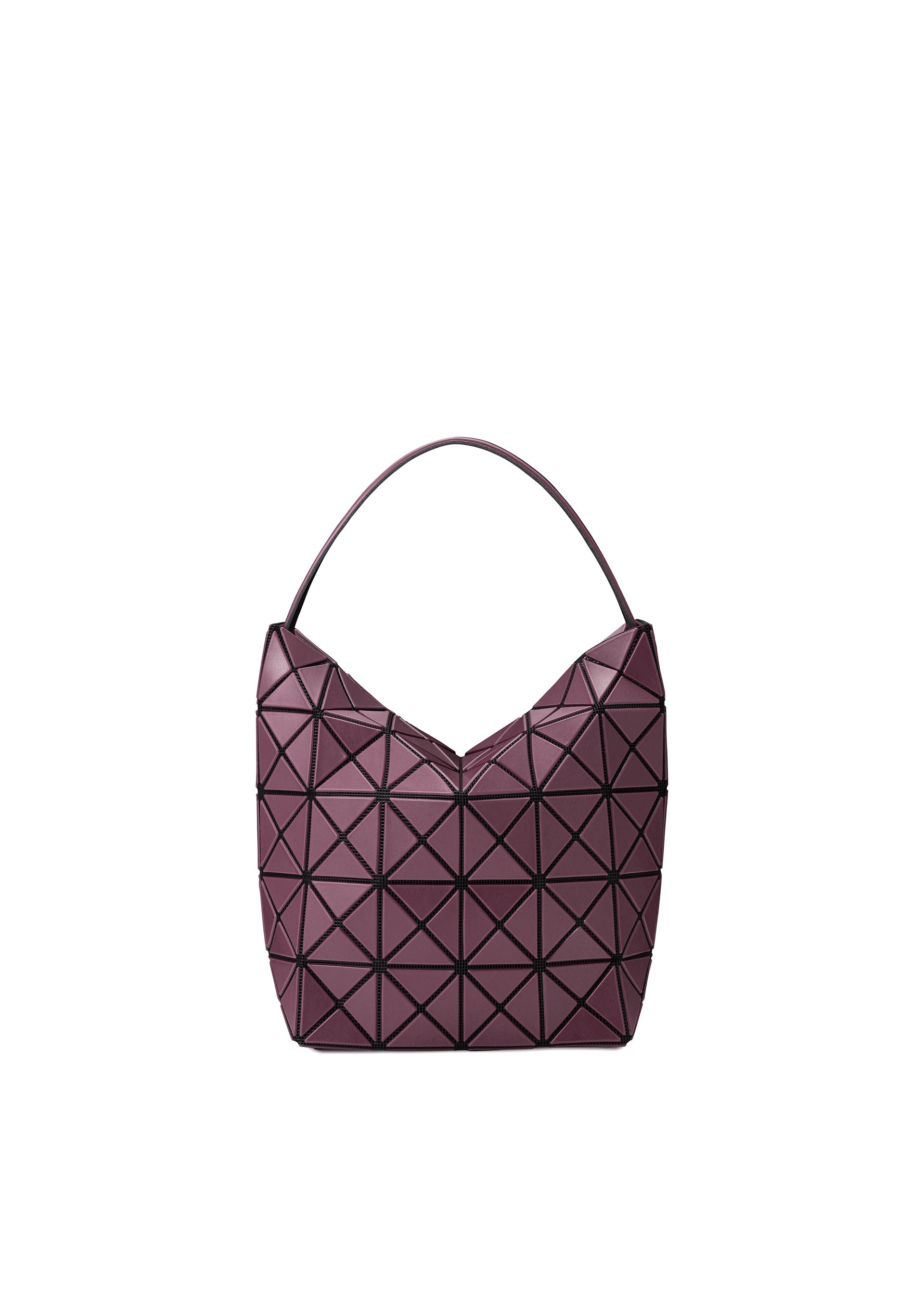 バッグ ISSEY MIYAKE hand bag punching leather VALLEY Hand bag Burgundy – ISSEY MIYAKE EU