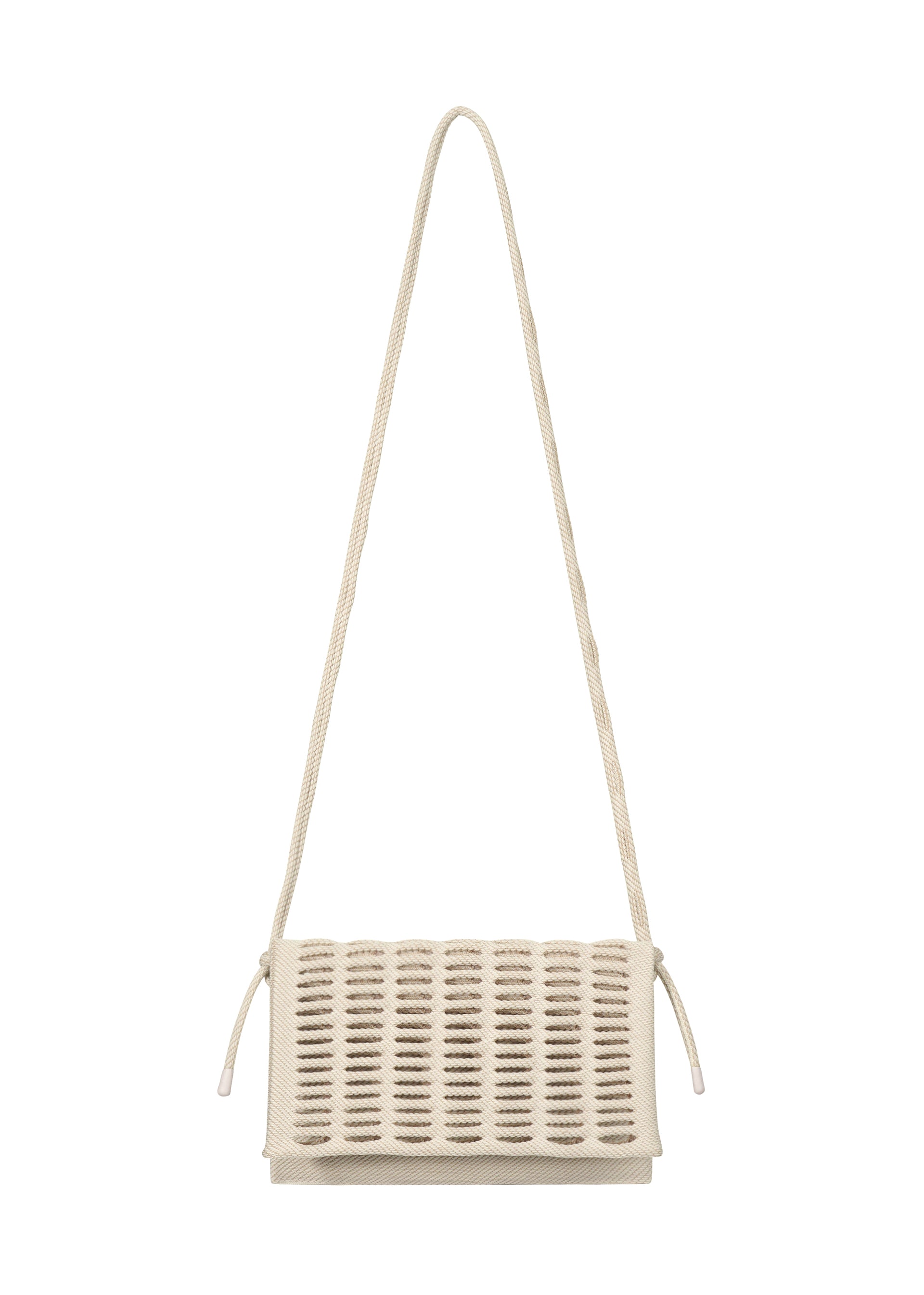 pakoko MOKKO TWILL Shoulder Bag Off-White x Beige – ISSEY MIYAKE EU
