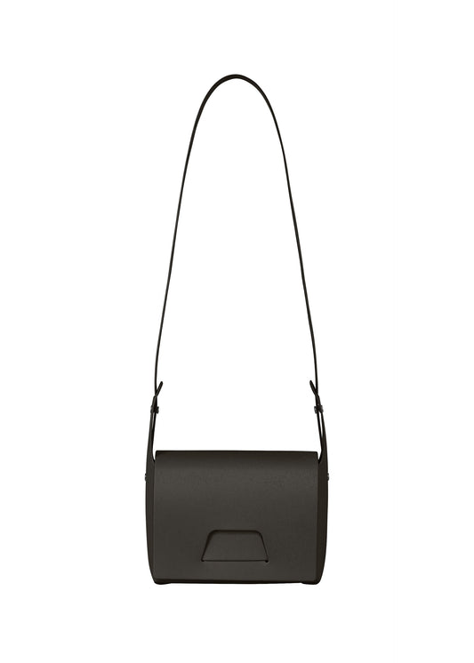 A product shot of the GOOD GOODS ISSEY MIYAKE BOX bag in black.