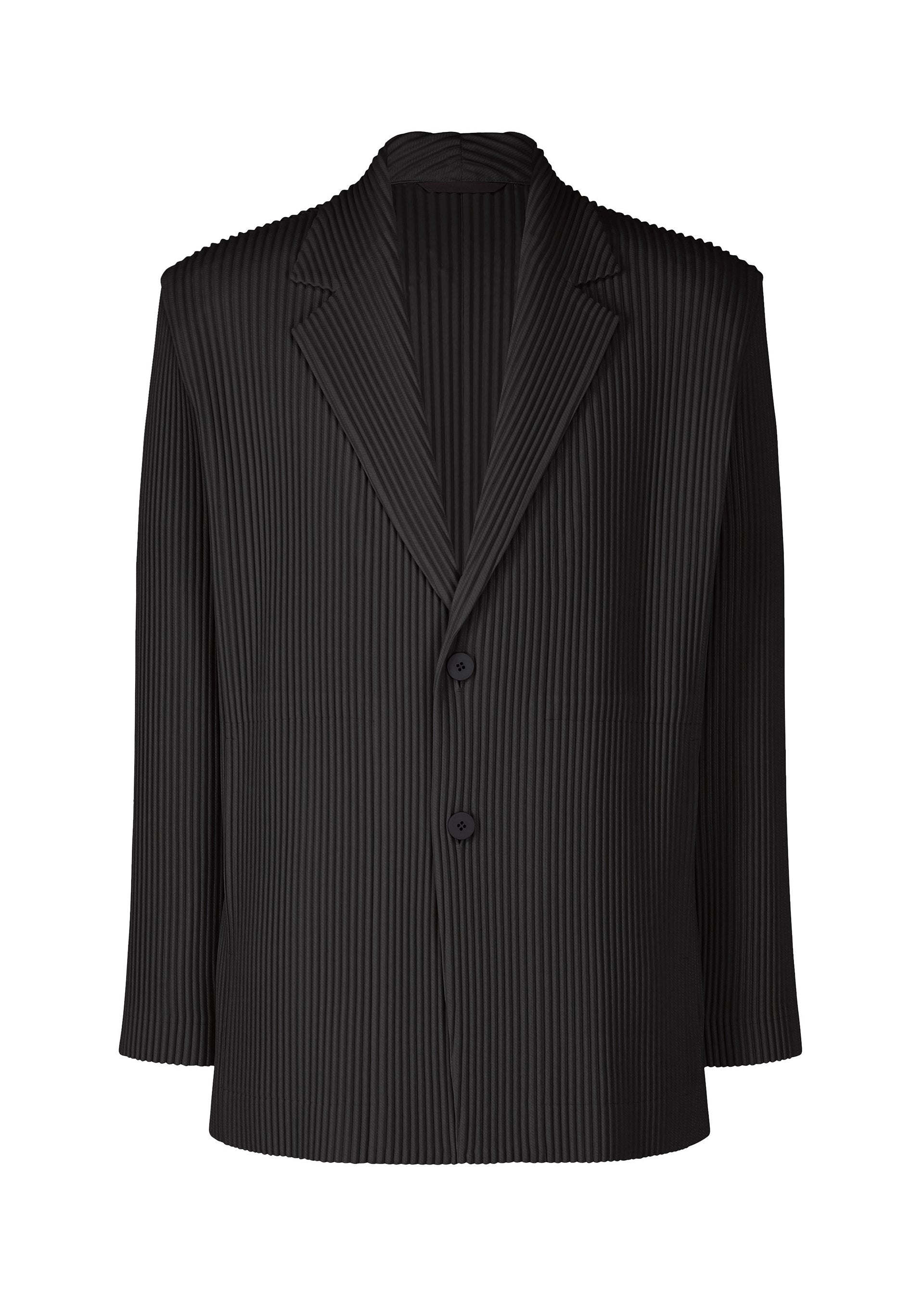 KERSEY PLEATS Jacket Black – ISSEY MIYAKE EU