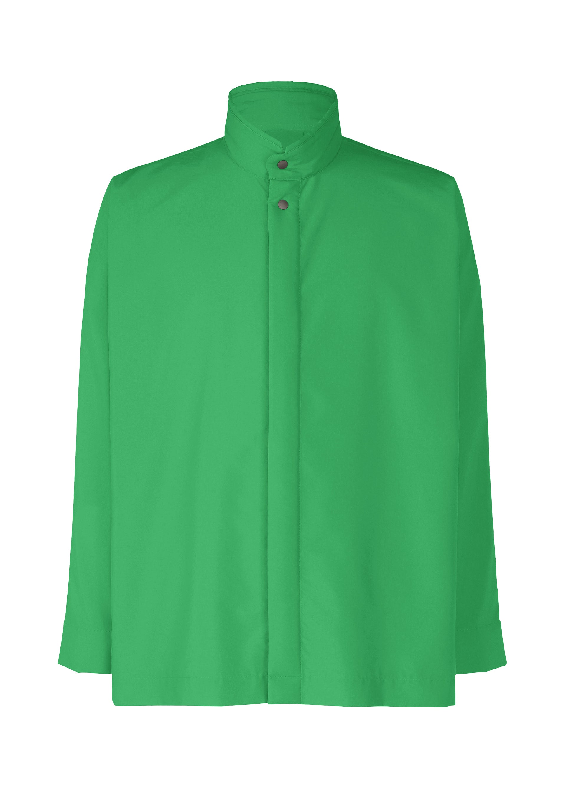 PADDED RIM SHIRT Shirt Green – ISSEY MIYAKE EU