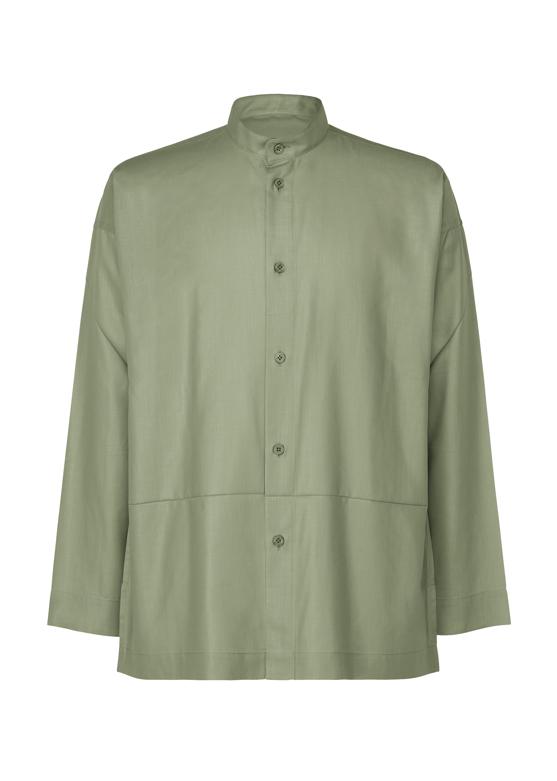 PRESS SHIRT Shirt Khaki – ISSEY MIYAKE EU
