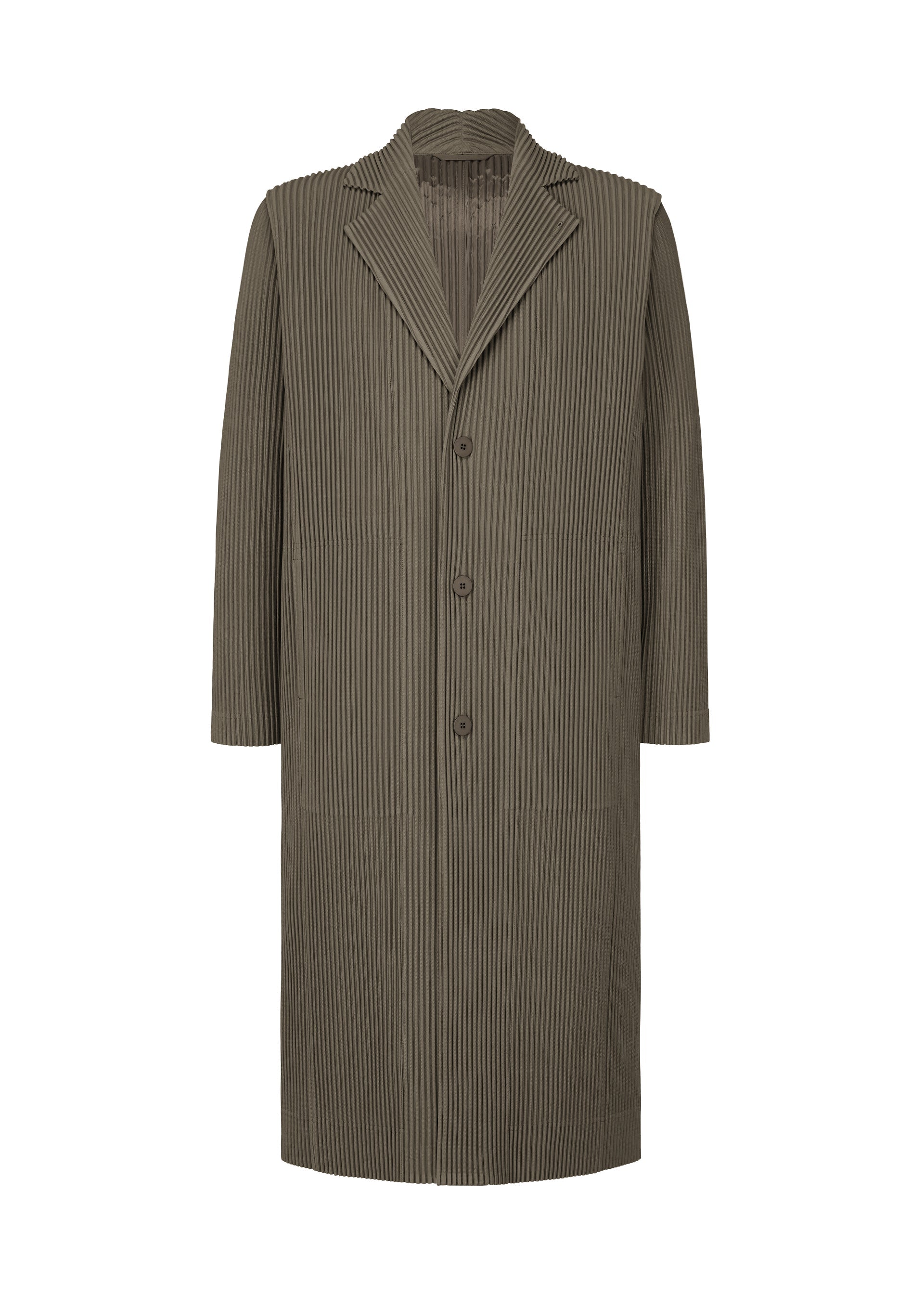 TAILORED PLEATS 2 Jacket Mudstone Grey – ISSEY MIYAKE EU