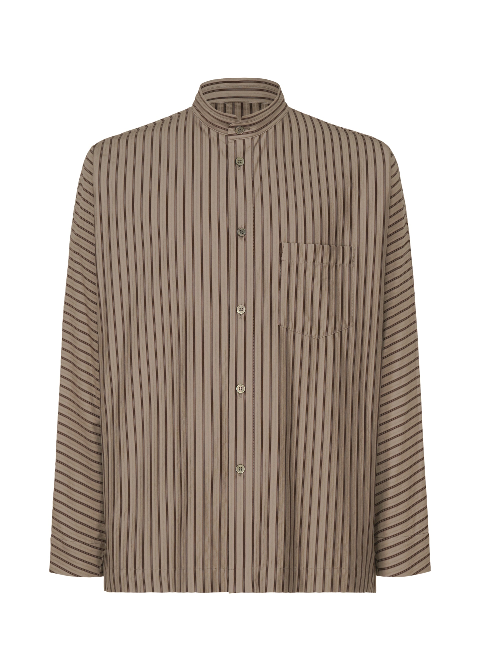 トップス 90s- im issey miyake stripe shirt STRIPE JERSEY SHIRT Shirt Grey – ISSEY MIYAKE EU