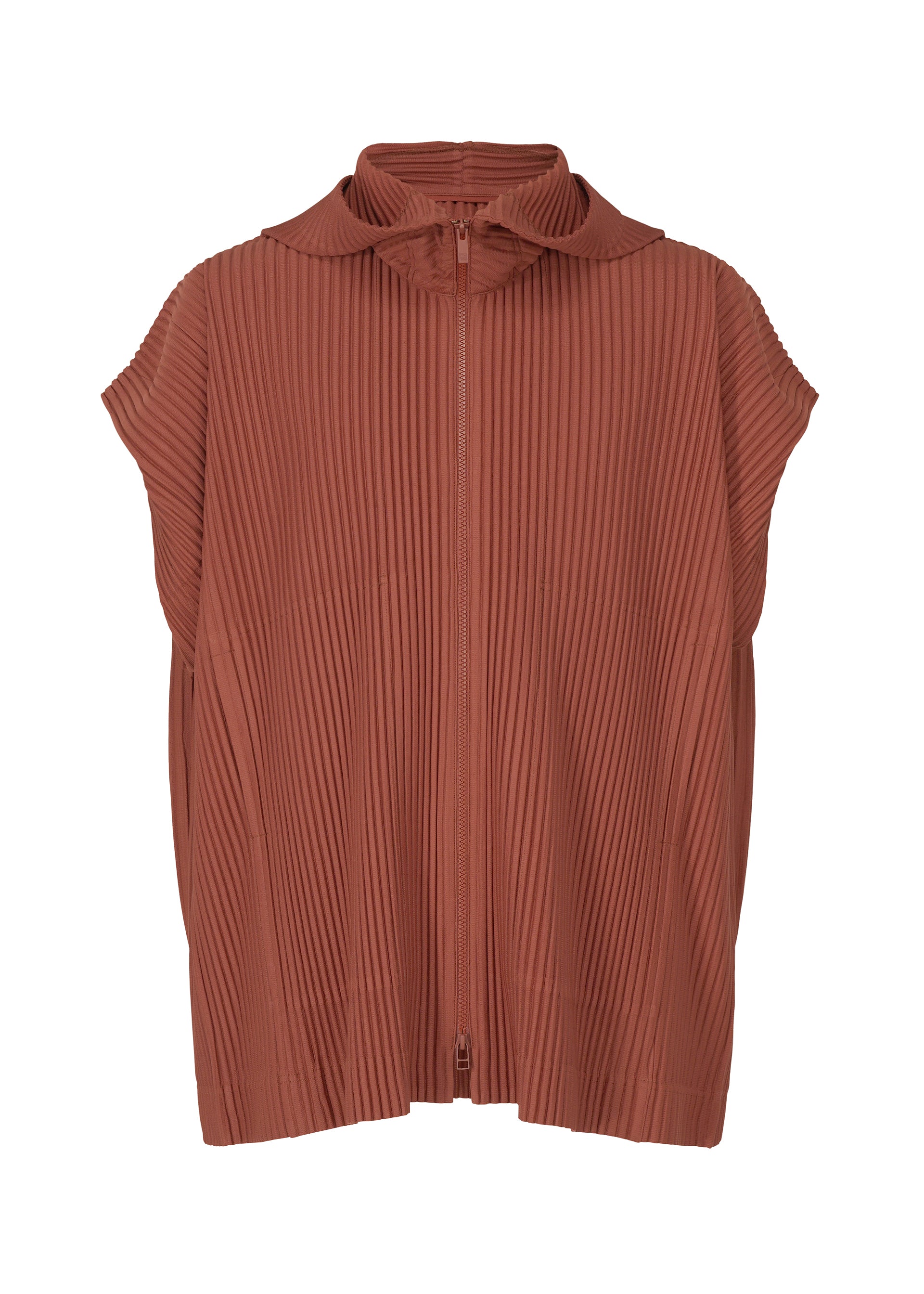 MONTHLY COLORS : AUGUST Jacket Adamite Brown – ISSEY MIYAKE EU