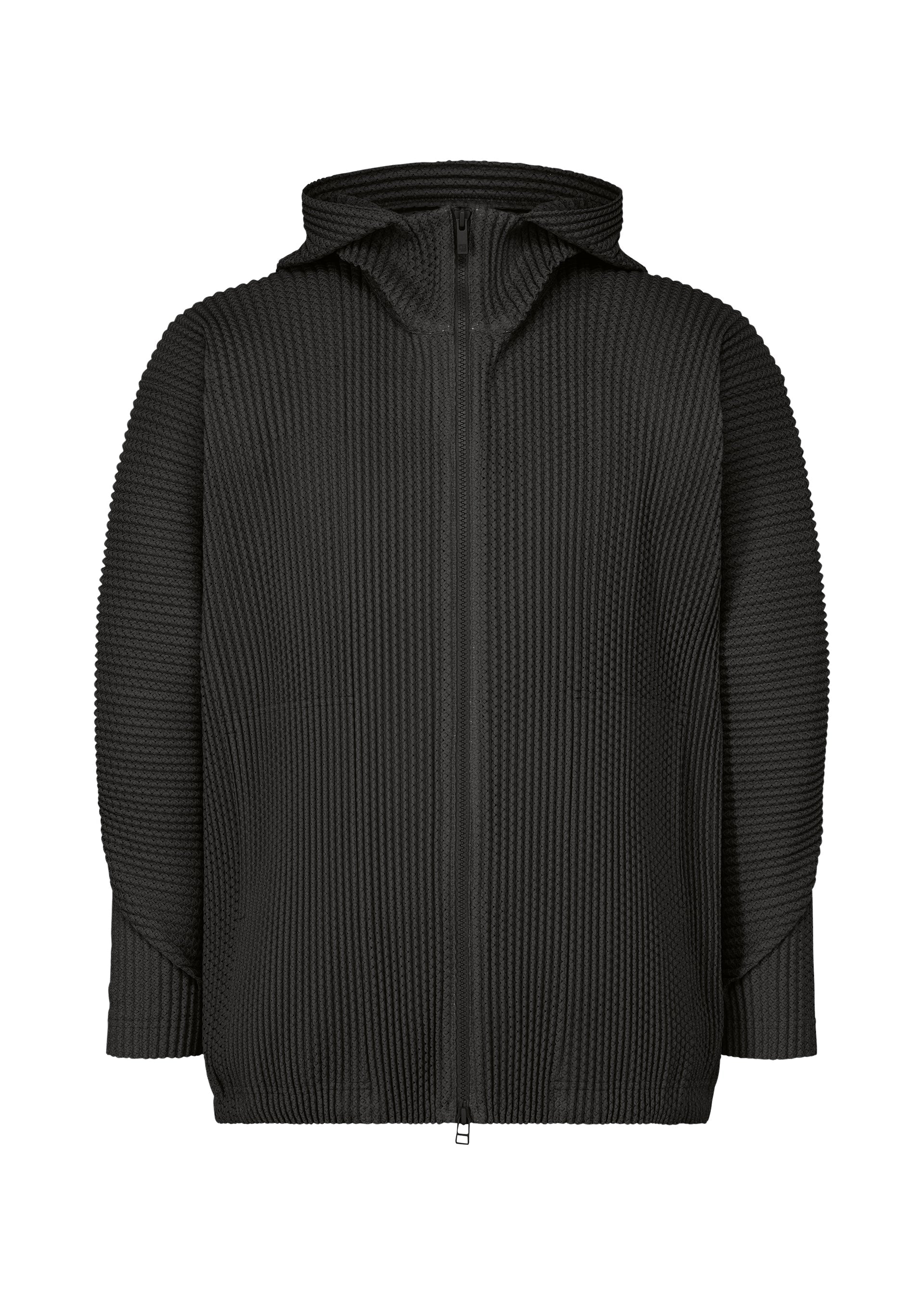 WICKERWORK MESH Cardigan Black – ISSEY MIYAKE EU