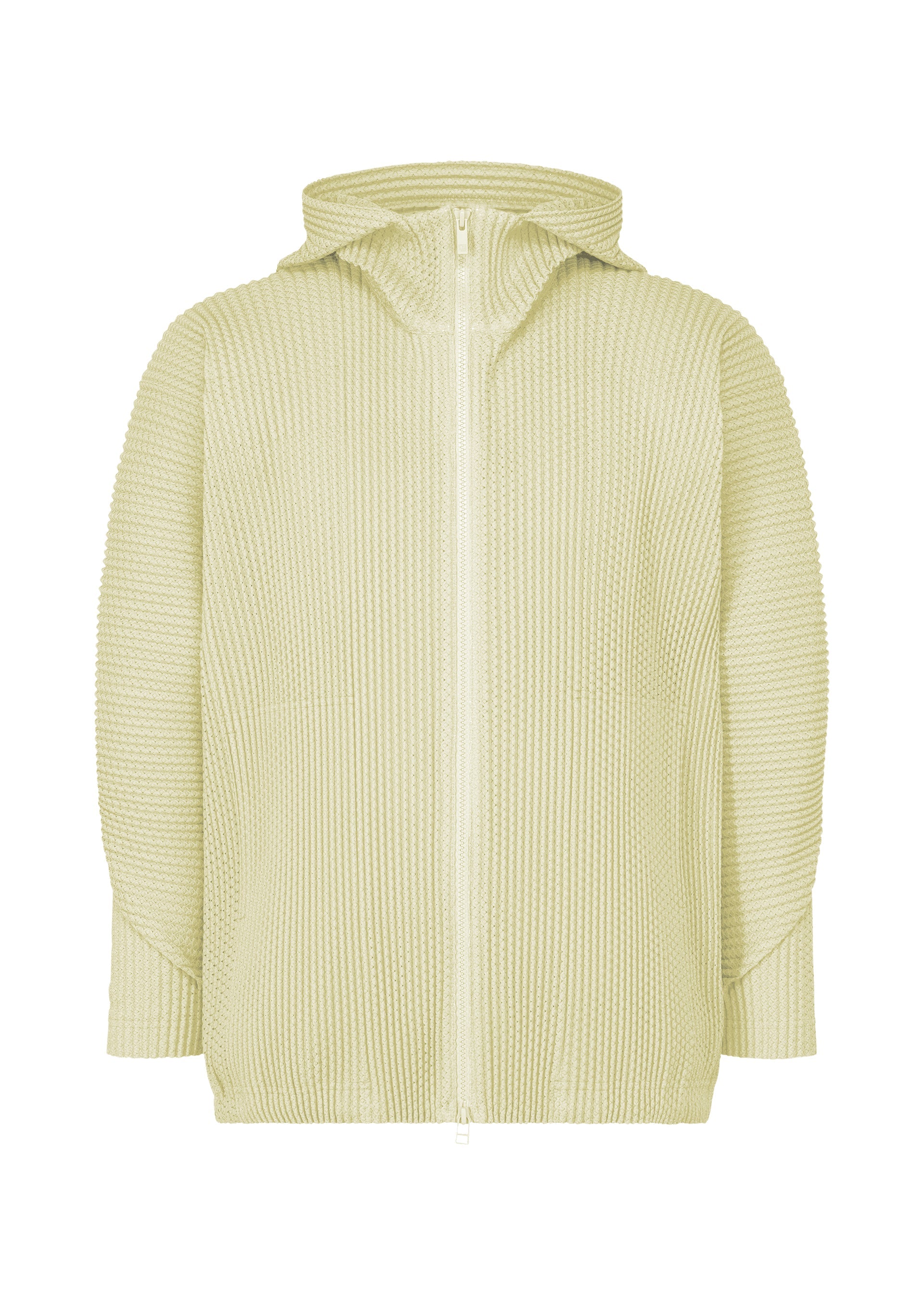 WICKERWORK MESH Cardigan Ivory – ISSEY MIYAKE EU