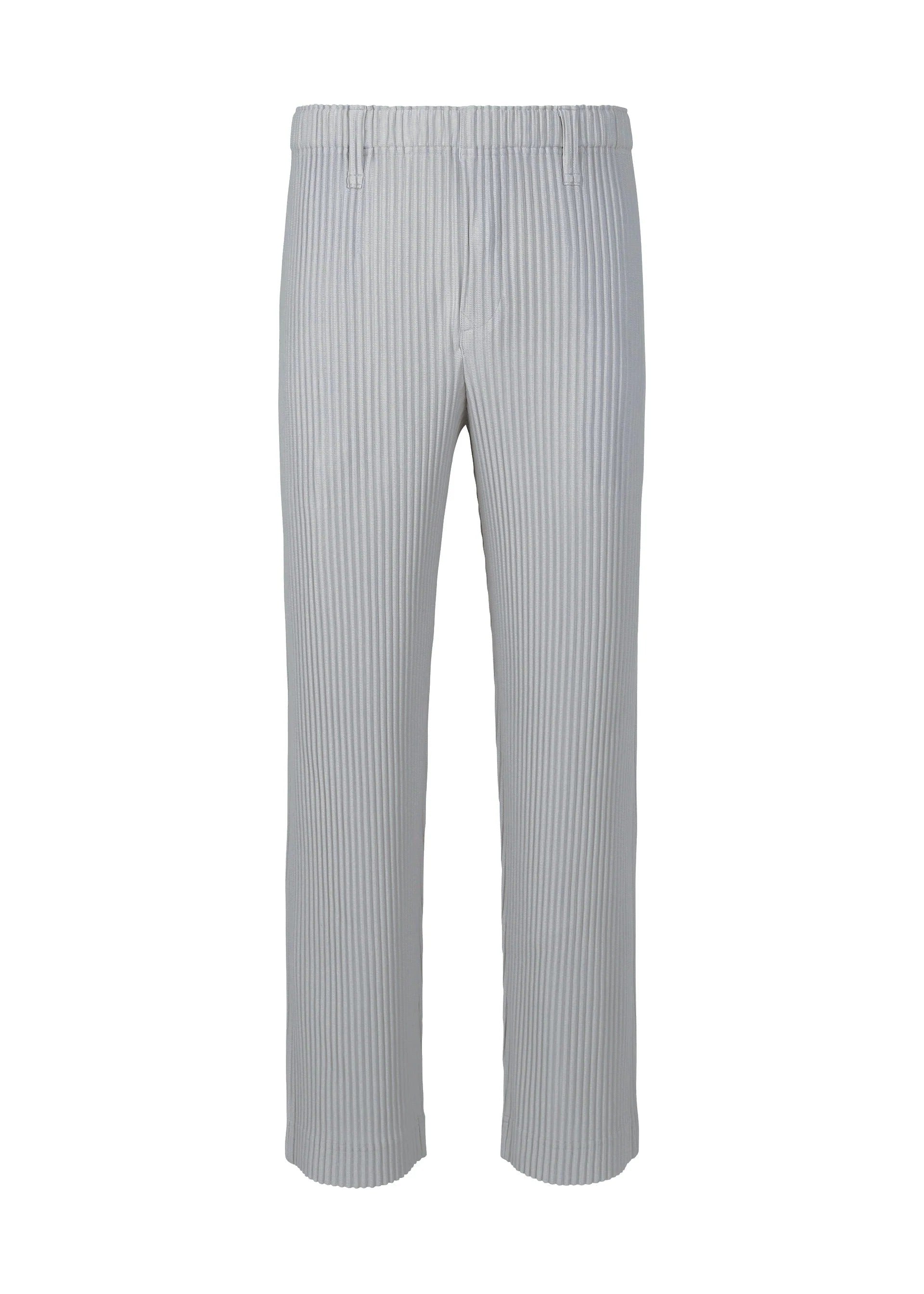 BASICS Trousers Light Grey – ISSEY MIYAKE EU