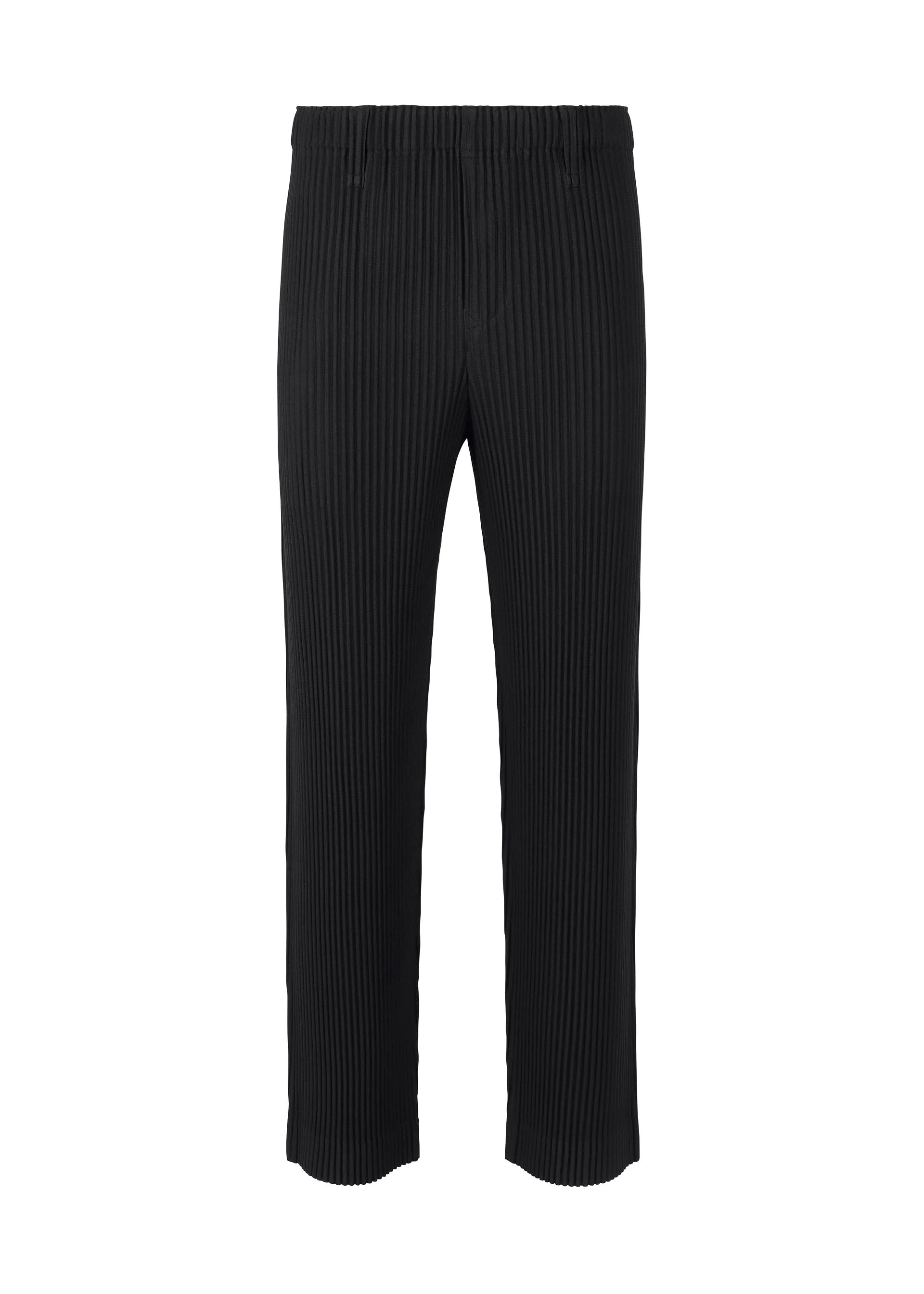 スラックス Homme Plisse Issey Miyake Basics BASICS Trousers Black – ISSEY MIYAKE EU