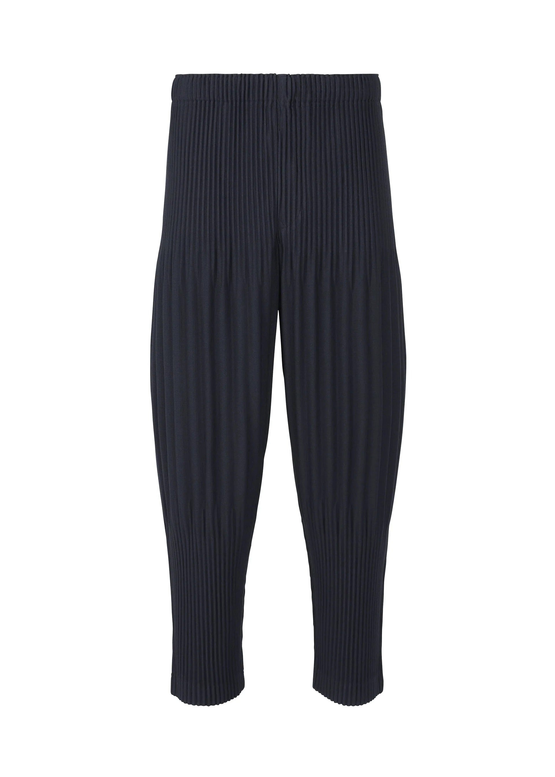 BASICS Trousers Navy – ISSEY MIYAKE EU