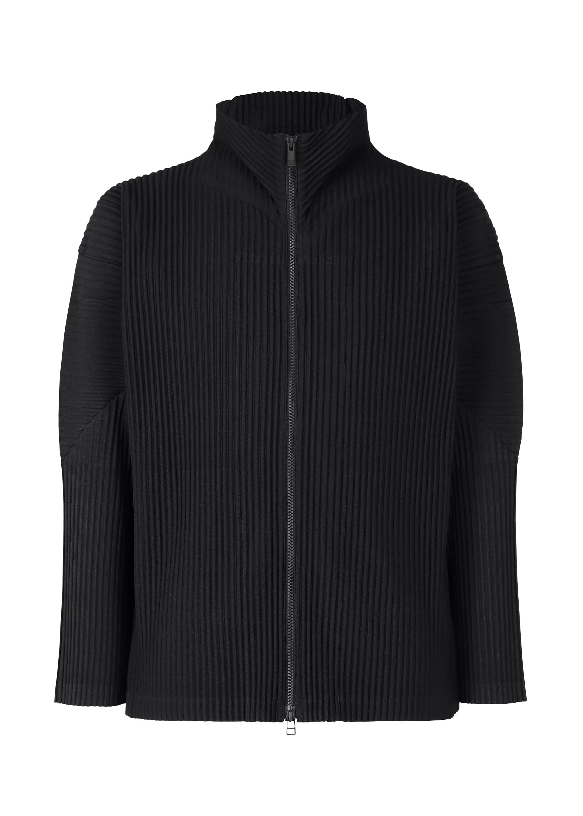 BASICS Zipup cardigan Black – ISSEY MIYAKE EU