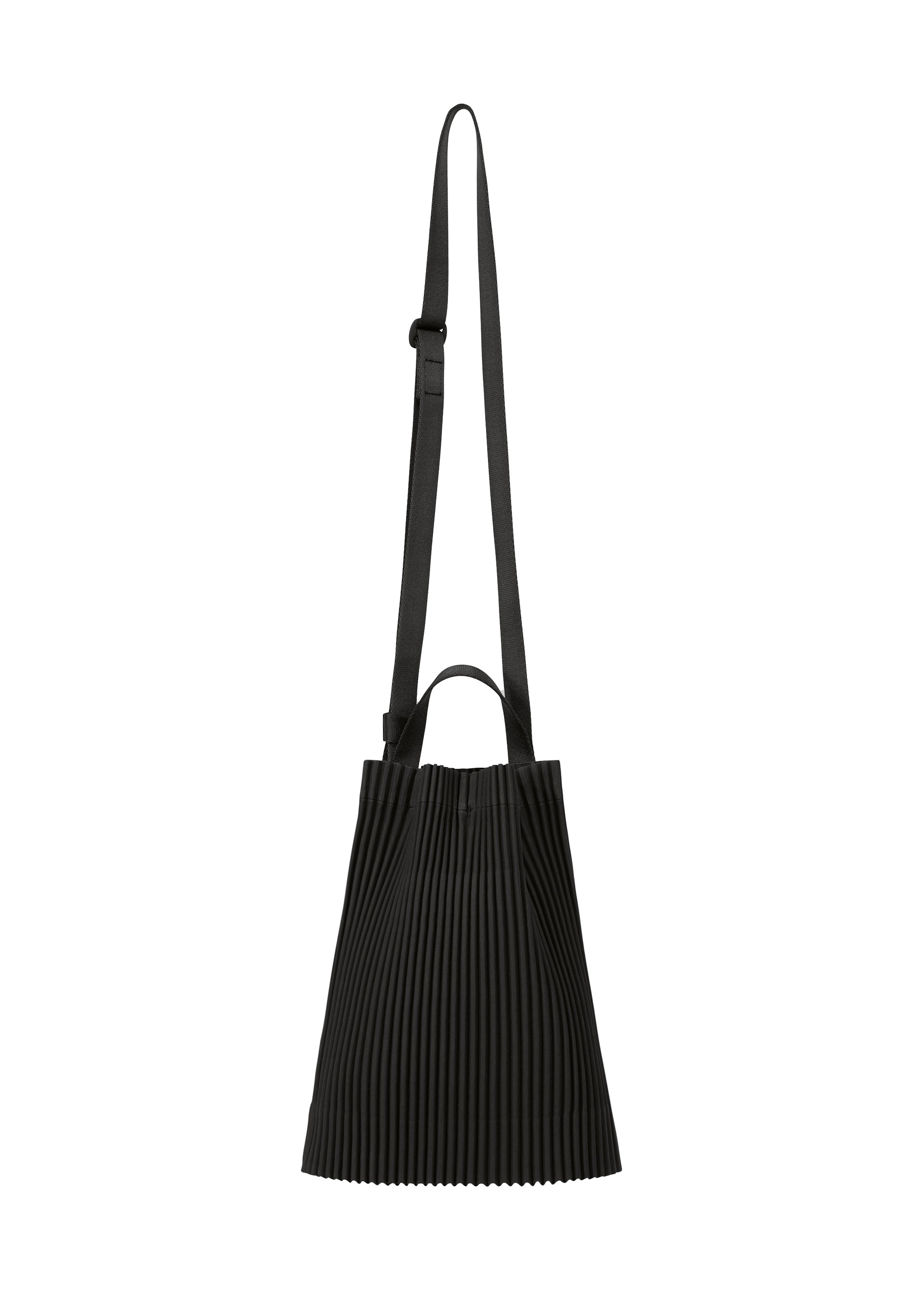 DRAWSTRING PLEATS BAG Crossbody Black – ISSEY MIYAKE EU
