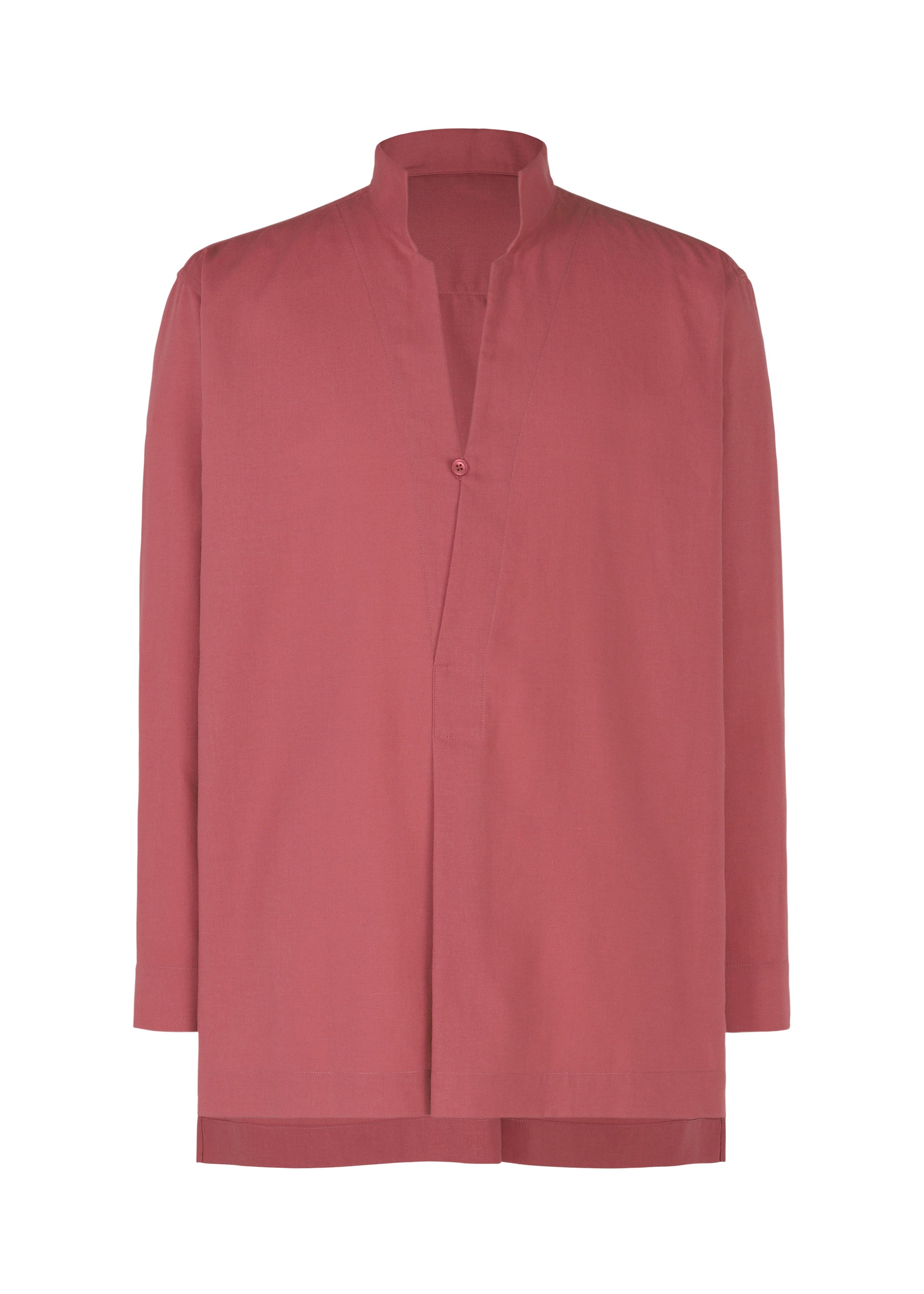 me ISSEY MIYAKE カットソー　長袖　ワインレッド　フリーサイズ PL RAMIE SHIRT Long-sleeved Shirt Wine Red – ISSEY MIYAKE EU