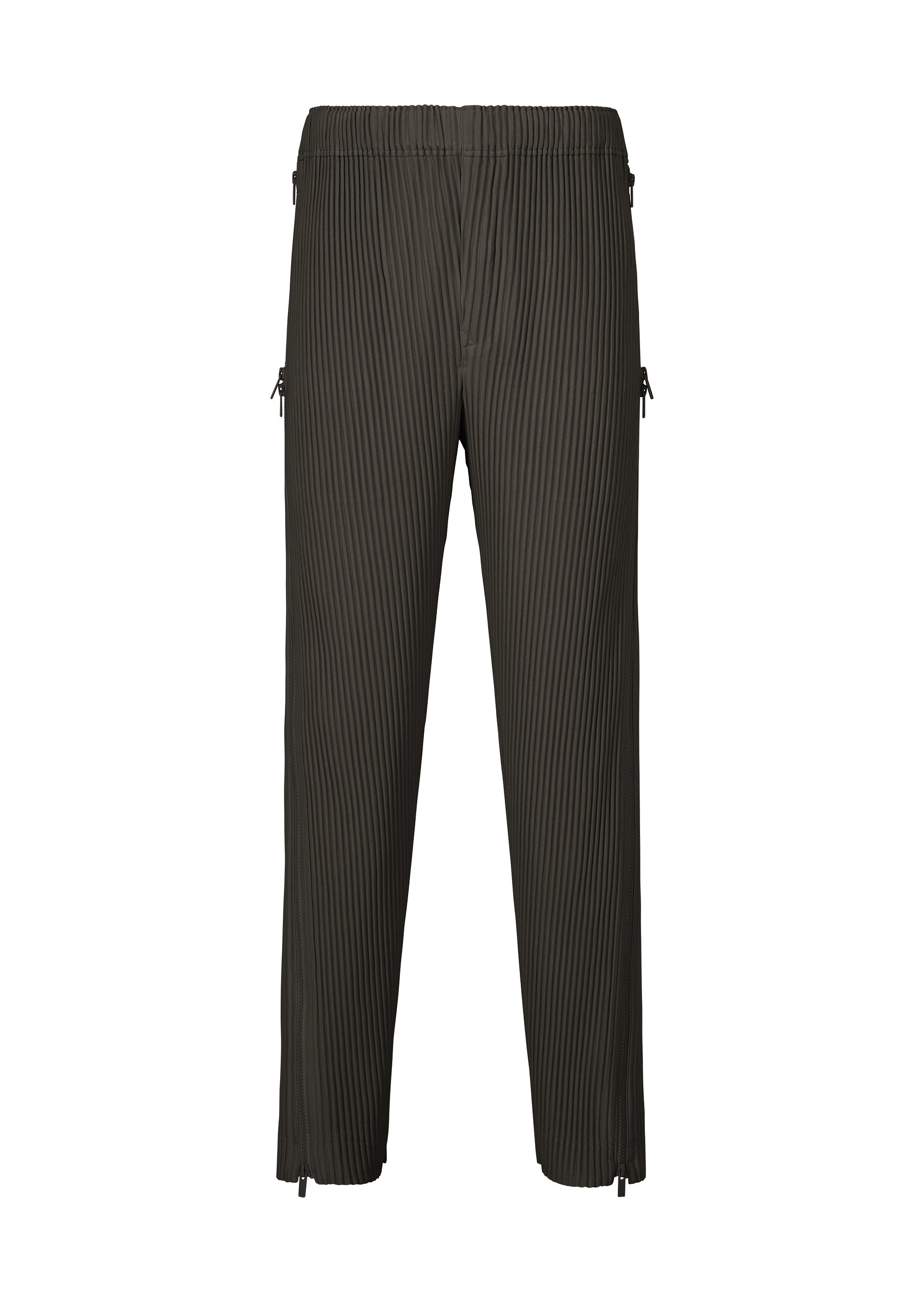 MULTI-FASTENED Trousers Pizza Scorch Brown – ISSEY MIYAKE EU