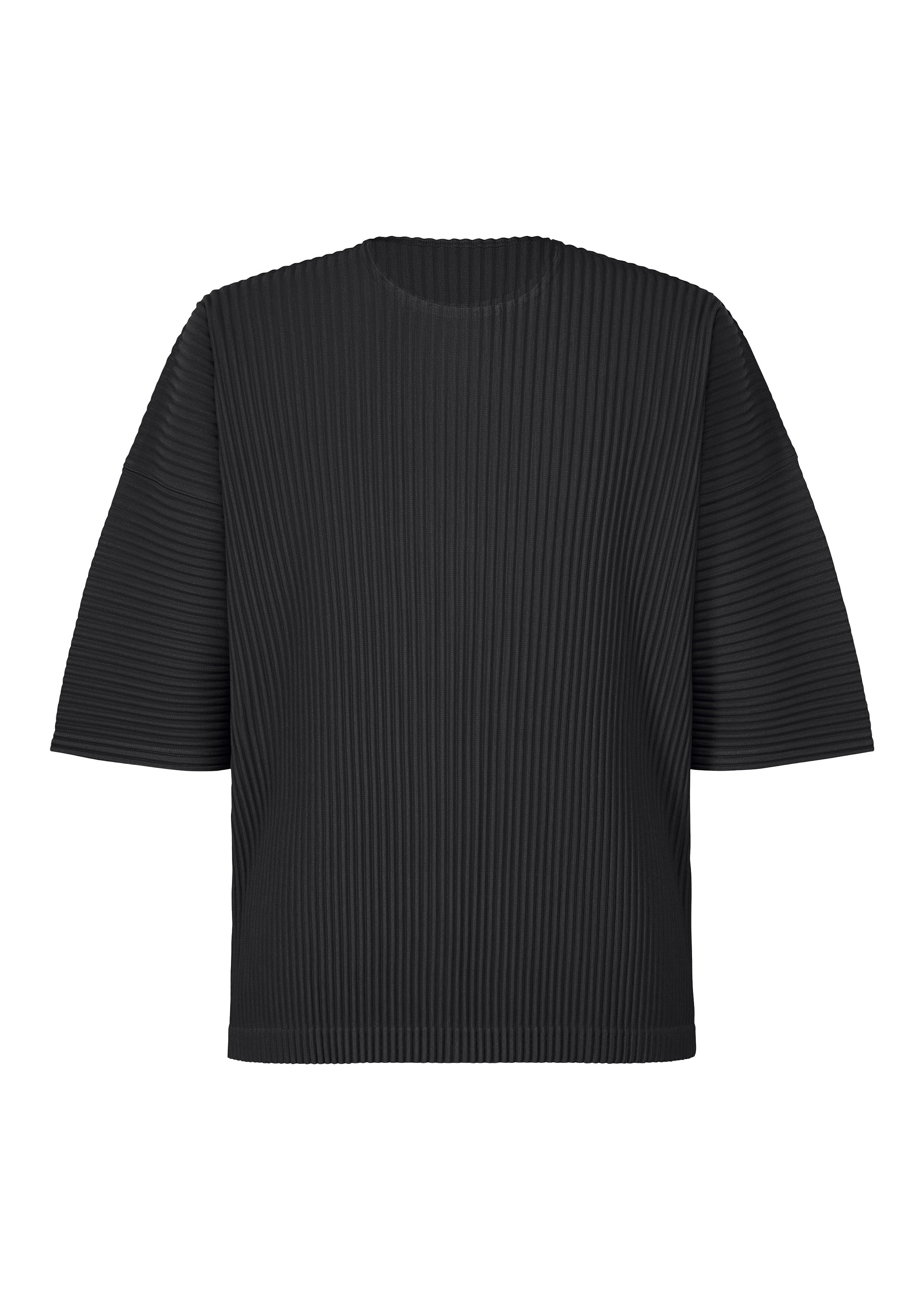 ISSEY MIYAKE 半袖 トップス ブラック MONTHLY COLORS : MAY Relaxed T-shirt Black – ISSEY MIYAKE EU