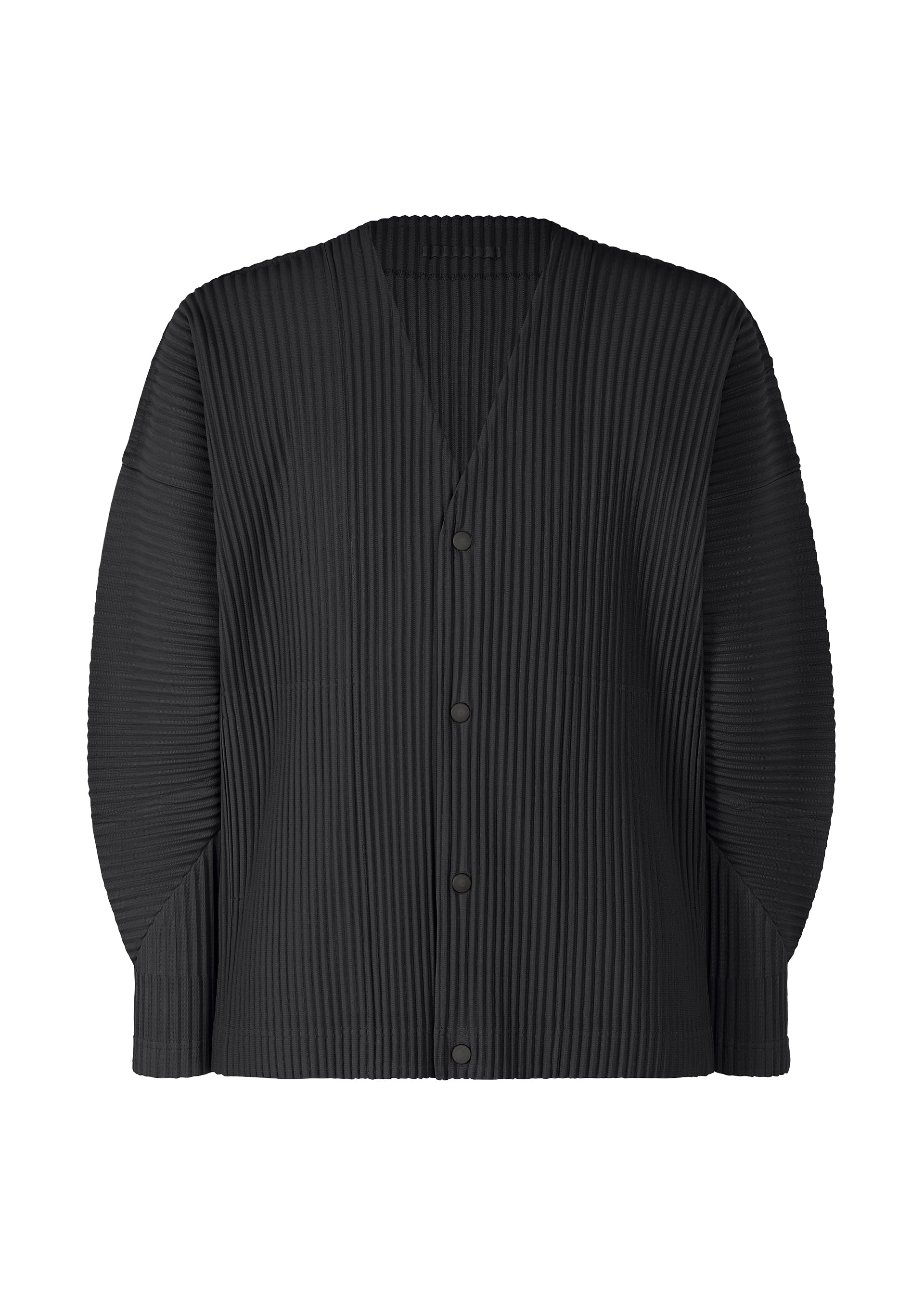 COLOR PLEATS 1 Cardigan Black – ISSEY MIYAKE EU