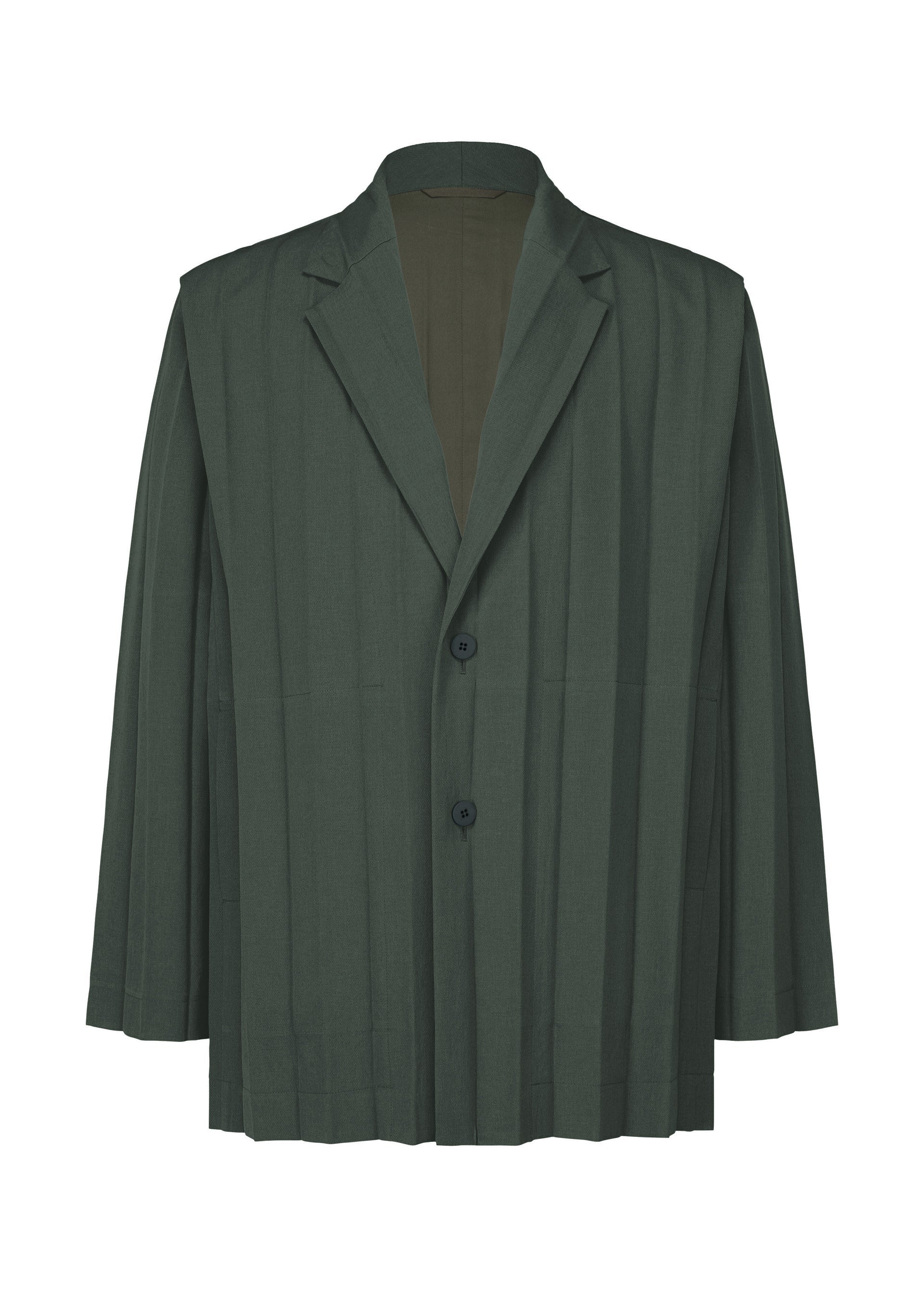 ISSEY MIYAKE ジャケット ダークグリーン 3 EDGE ENSEMBLE Jacket Dark Green – ISSEY MIYAKE EU