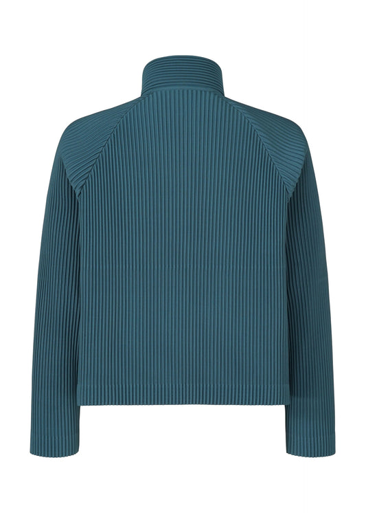 A detail shot of the HOMME PLISSÉ ISSEY MIYAKE TAILORED PLEATS 1 blouson.