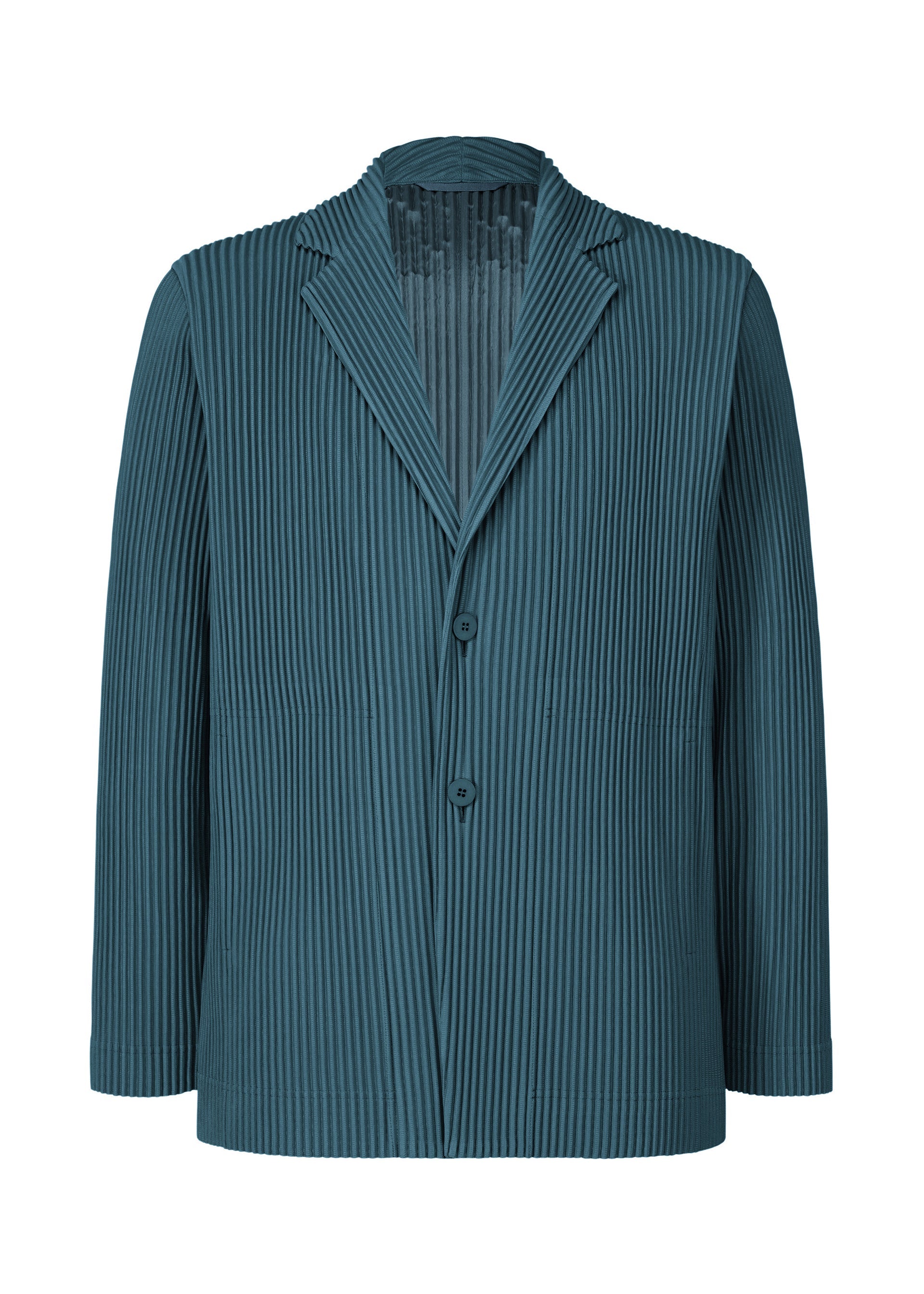 TAILORED PLEATS 1 Jacket Shadow Blue – ISSEY MIYAKE EU