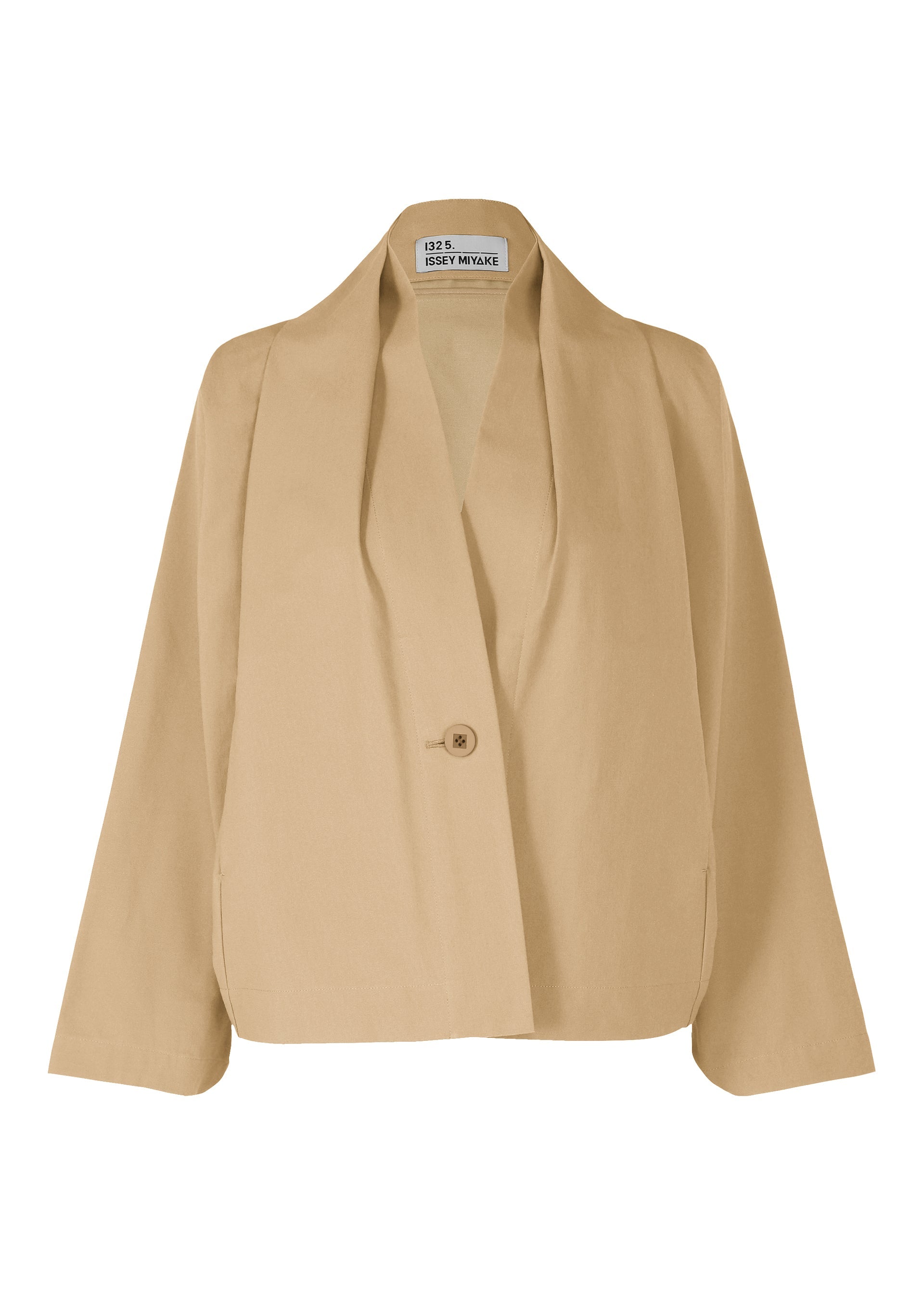 WASHI STRETCH Jacket Beige – ISSEY MIYAKE EU
