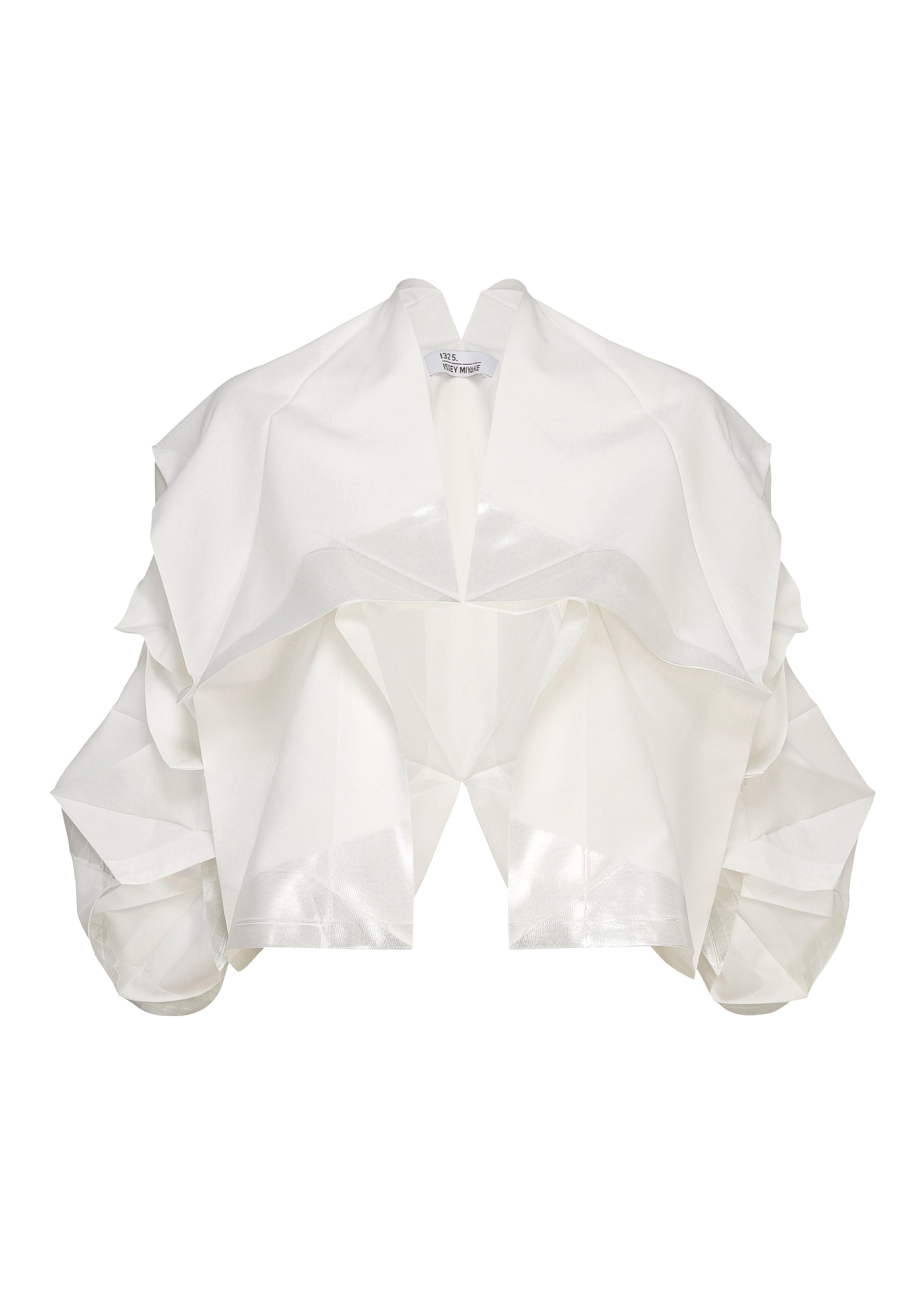 GRID TIE DYE Cardigan White x Silver – ISSEY MIYAKE EU