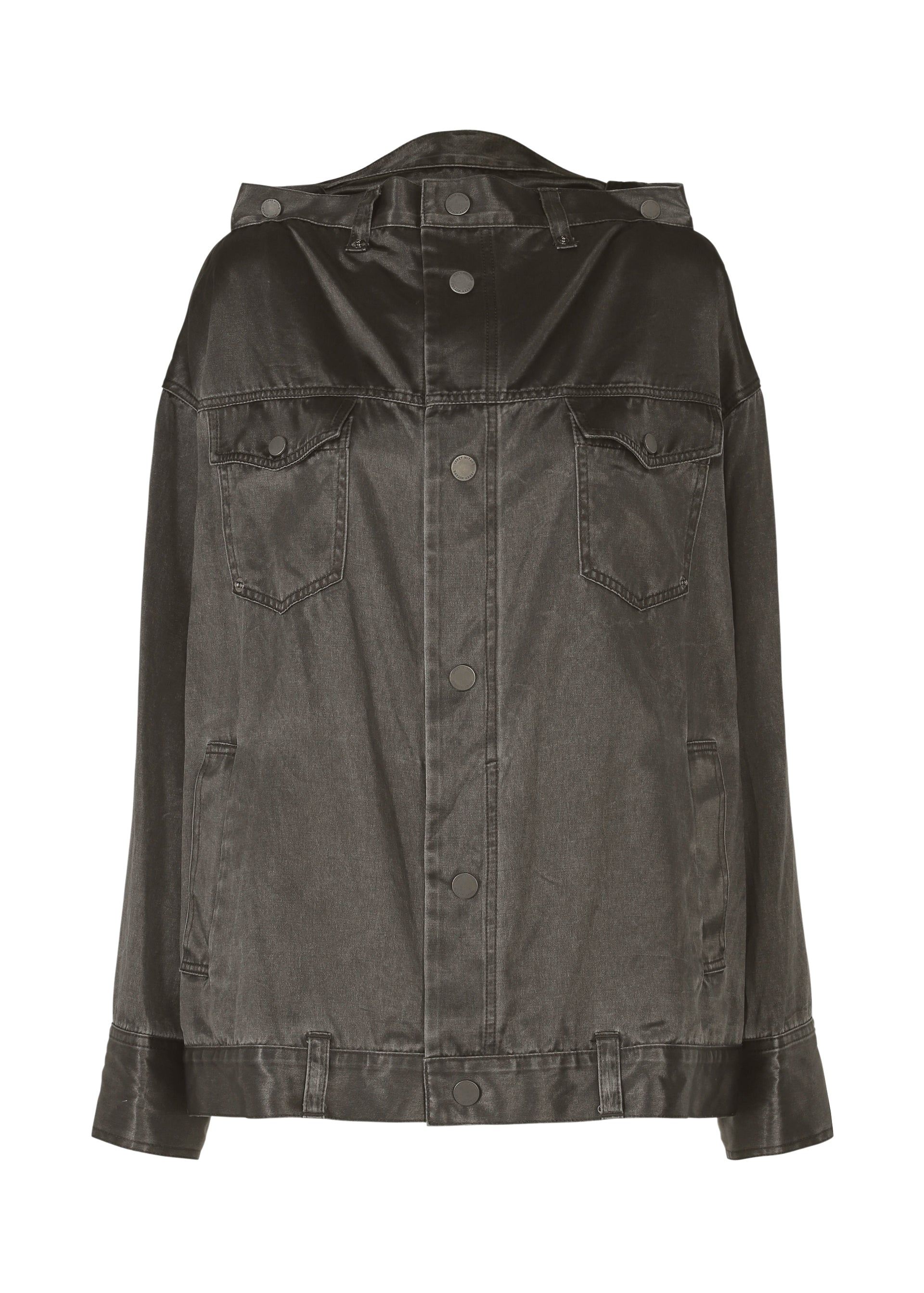 PSEUDO JEANS Jacket Charcoal – ISSEY MIYAKE EU