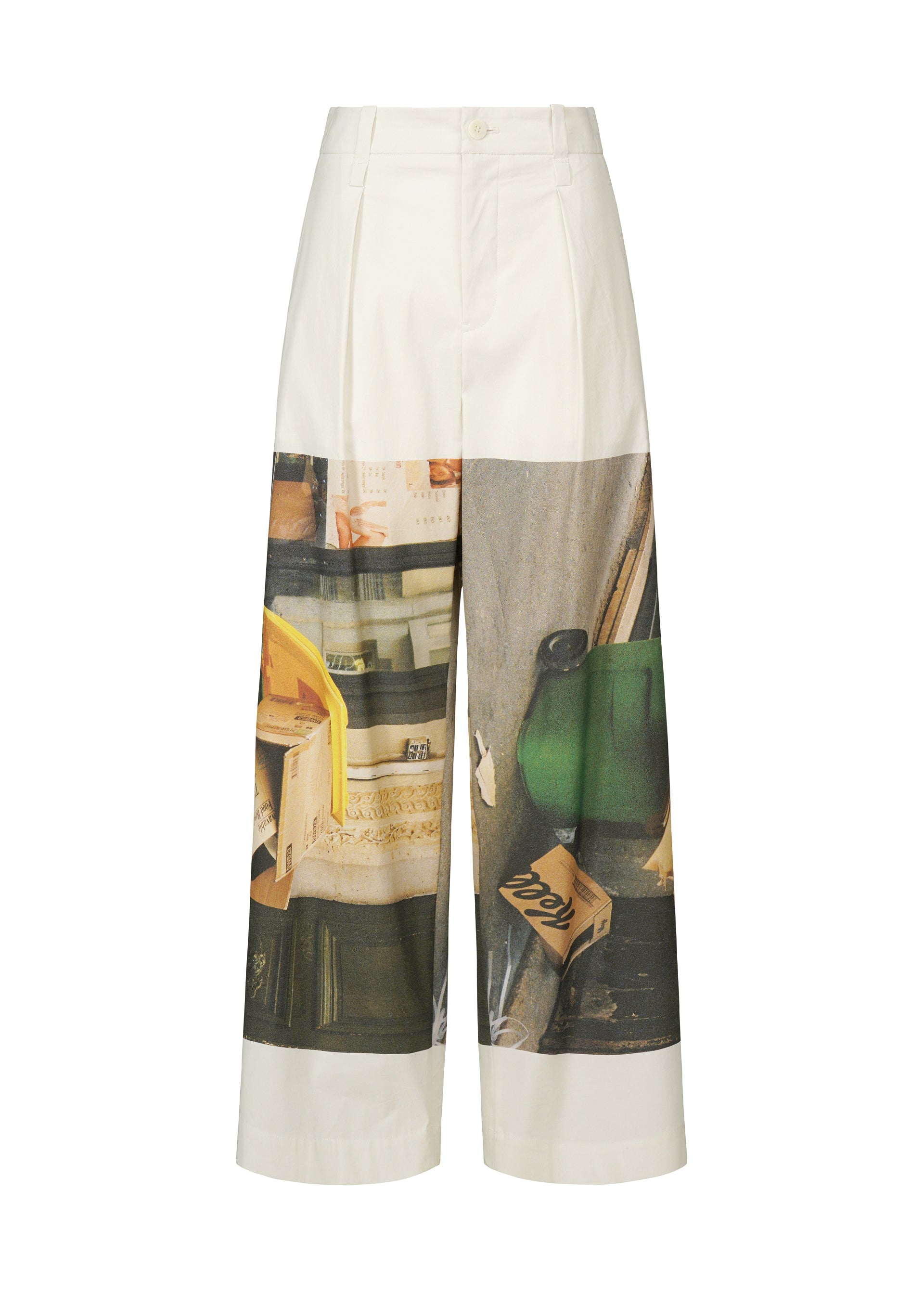 STREET VIEW Trousers Off-White – ISSEY MIYAKE EU