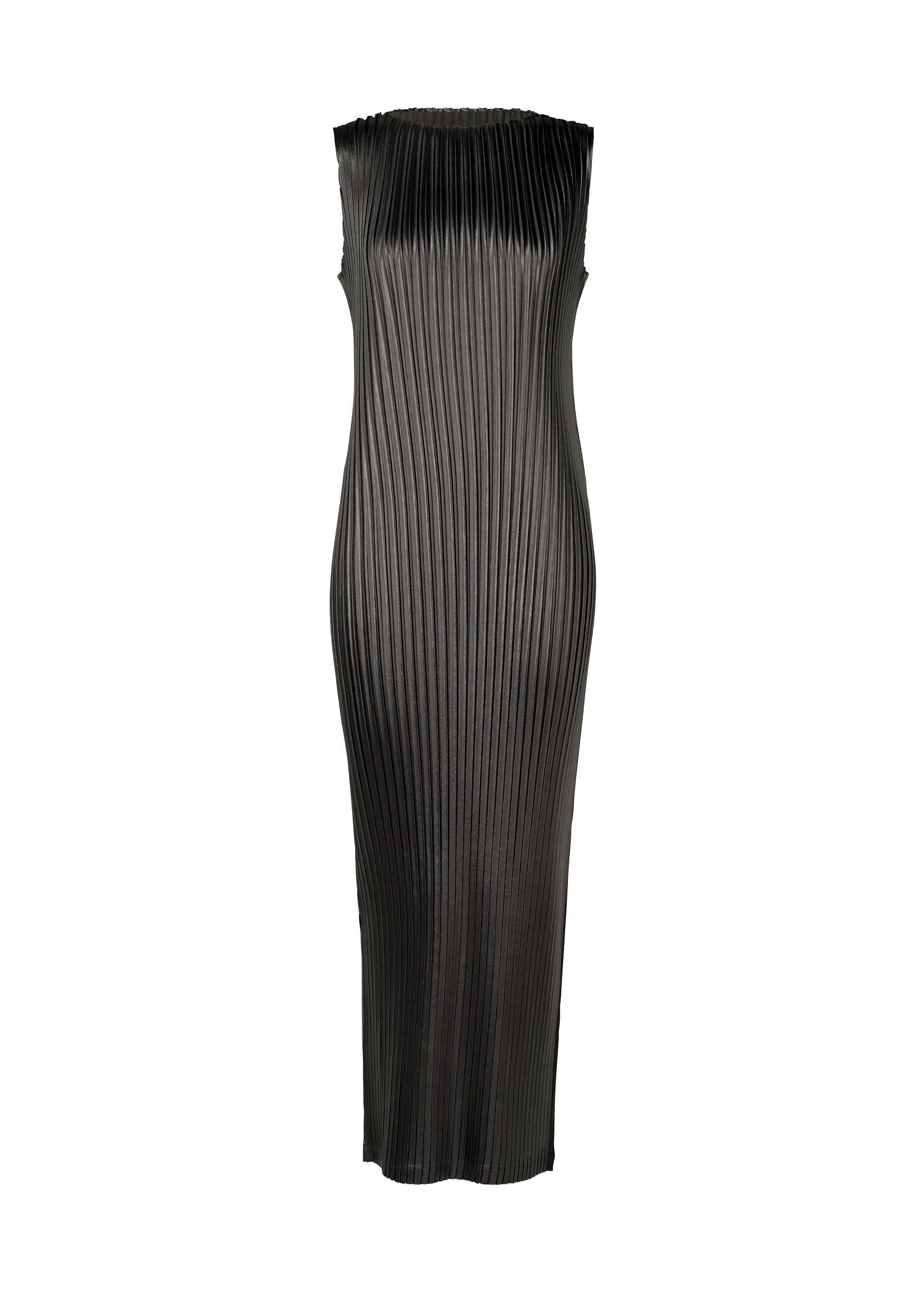 GLOSSED METAL PLEATS Dress Black ISSEY MIYAKE EU GLOSSED METAL PLEATS Dress Black ISSEY MIYAKE EU