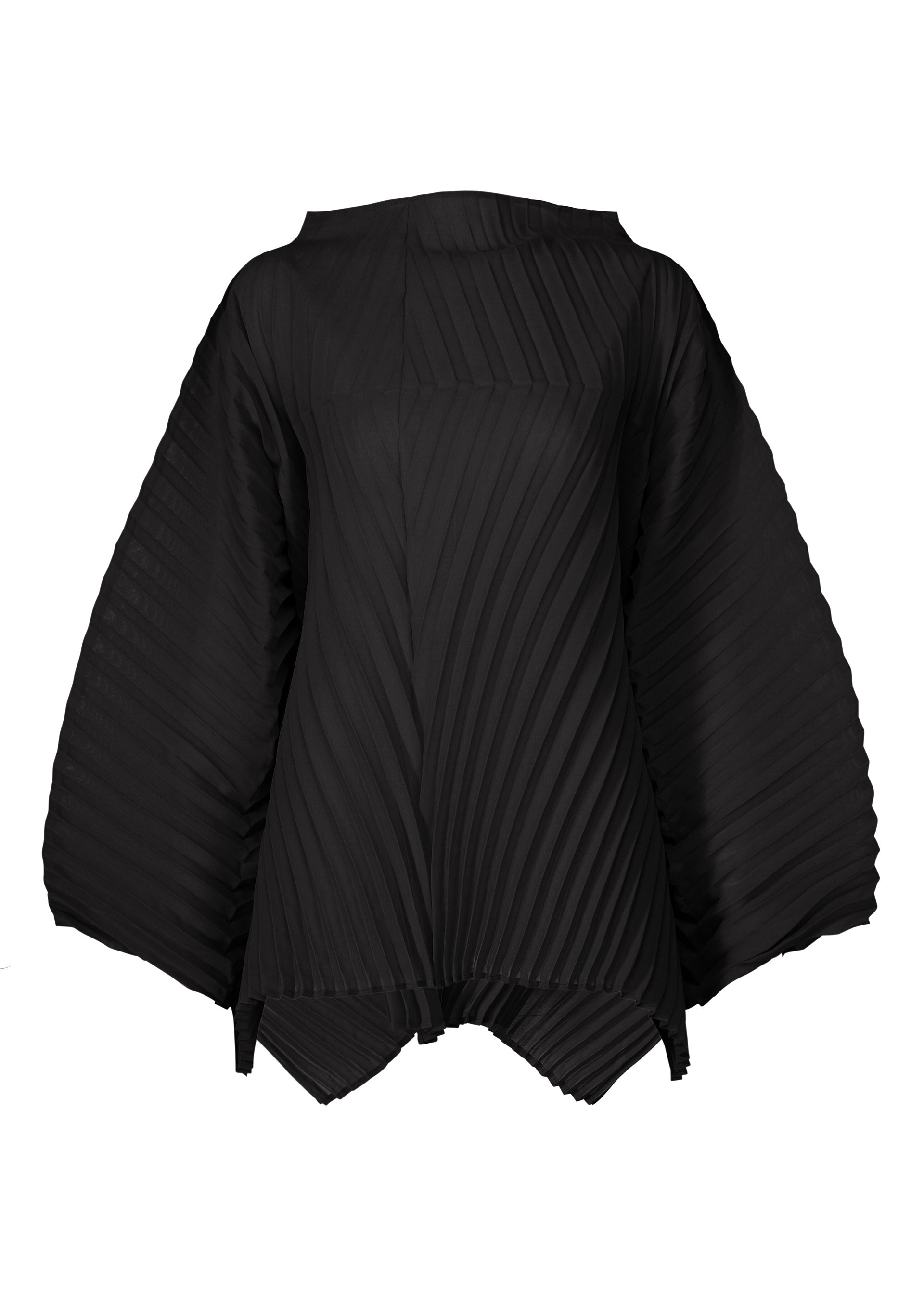 WAVE PLEATS Top Black – ISSEY MIYAKE EU