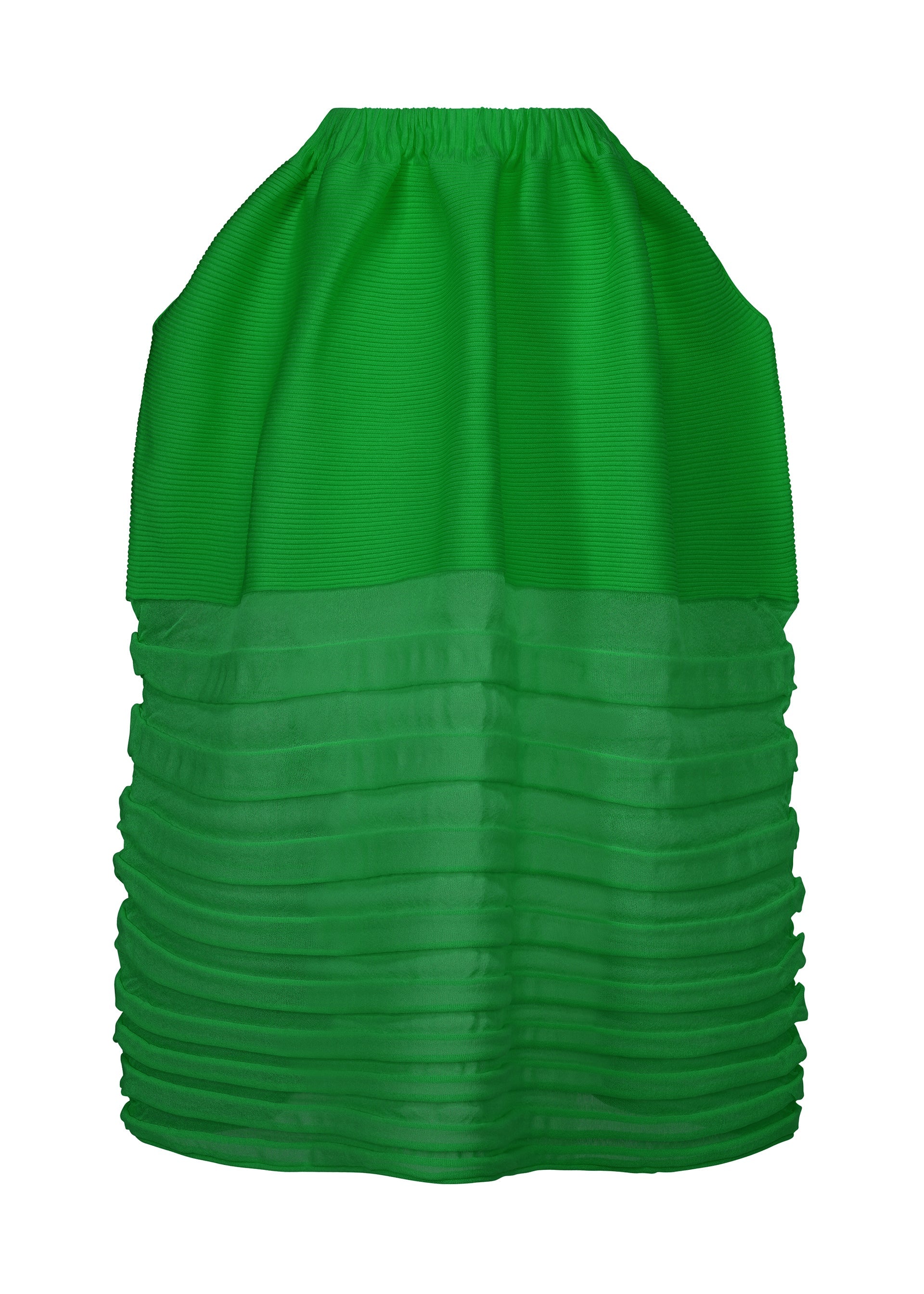 MOVING KNIT Skirt Green – ISSEY MIYAKE EU