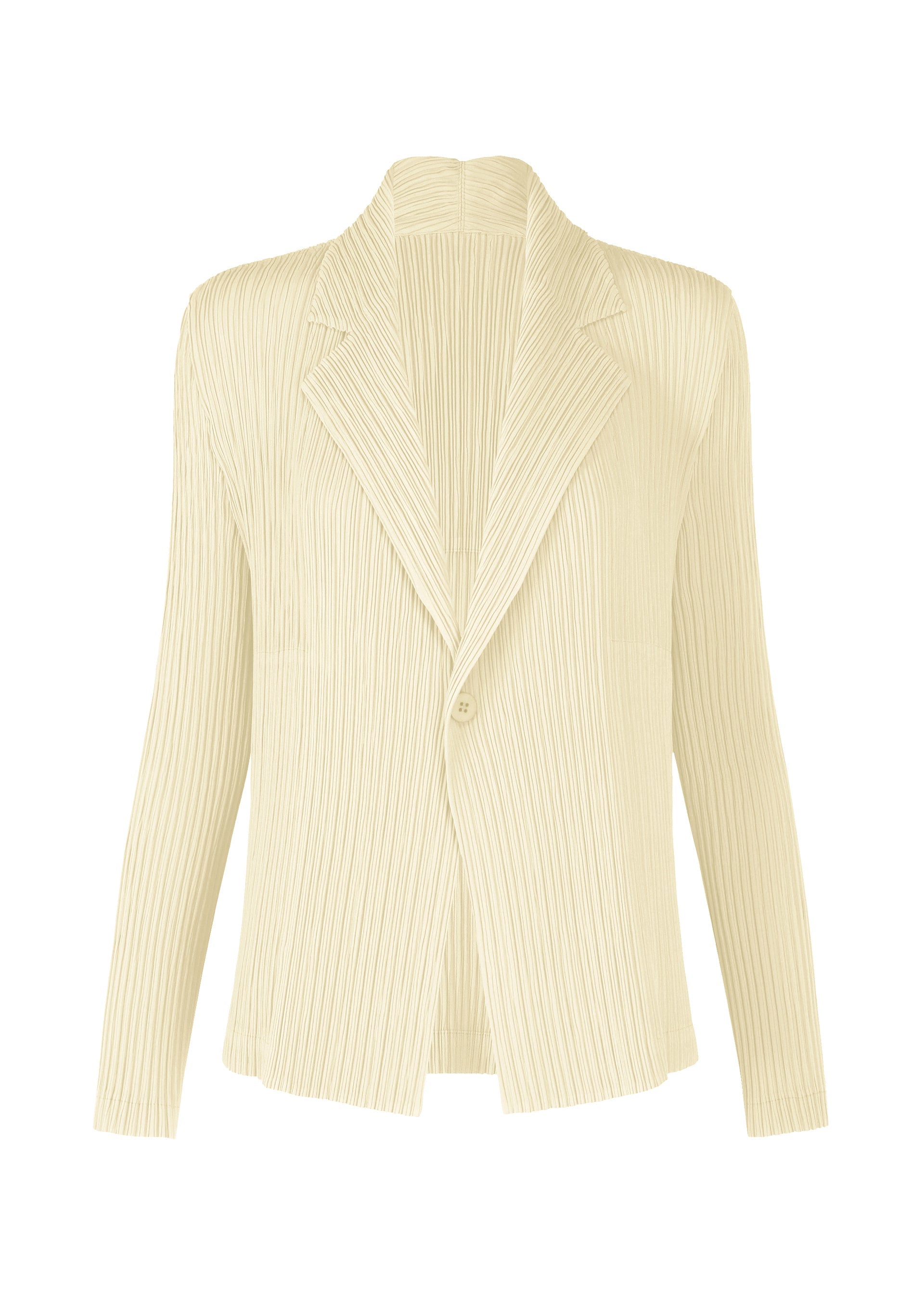 HATCHING PLEATS Jacket Off-White – ISSEY MIYAKE EU
