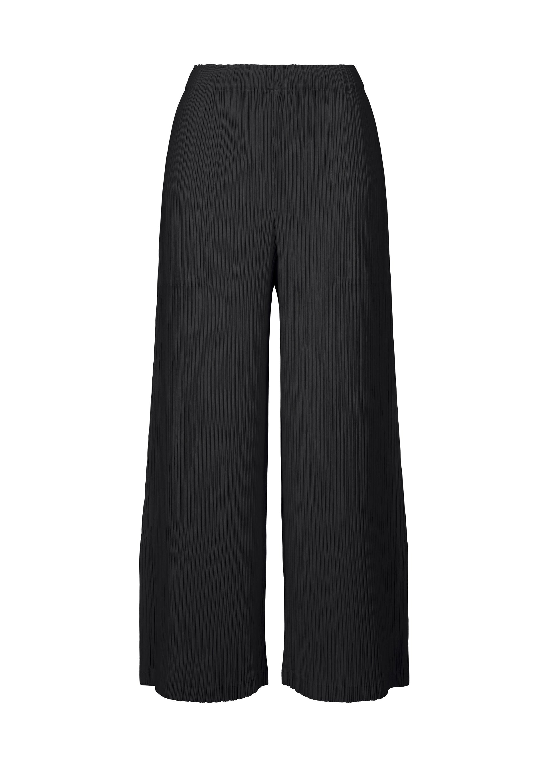 HATCHING BOTTOMS Trousers Black – ISSEY MIYAKE EU