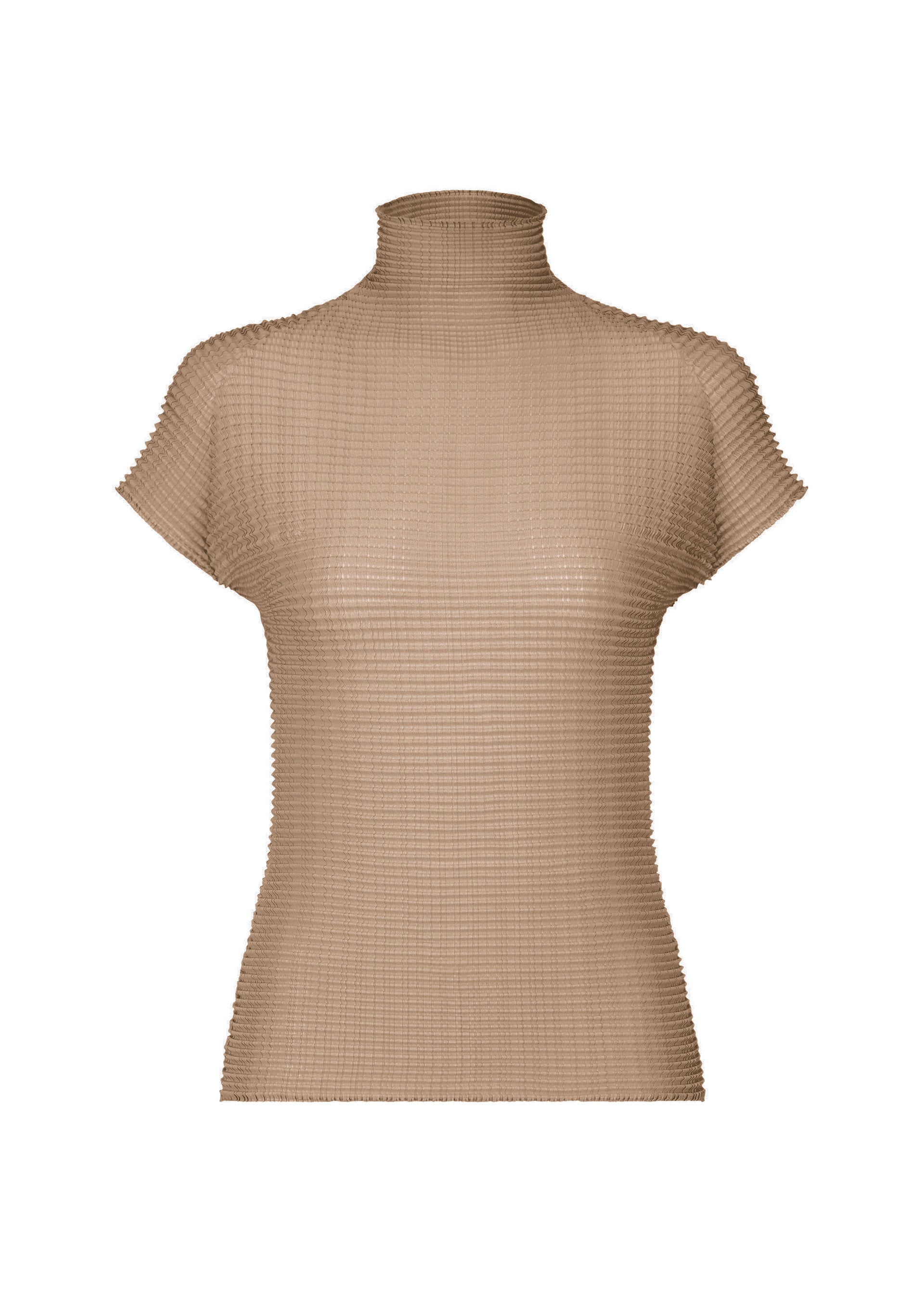 WOOLY PLEATS-66 Top Greige – ISSEY MIYAKE EU