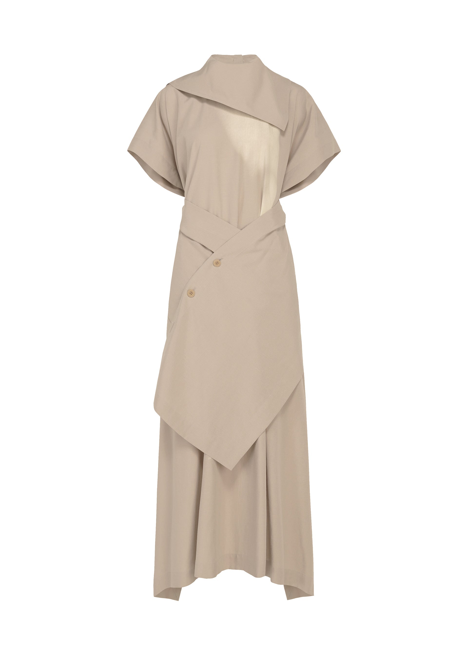 HANDS OF LOVER Dress Beige-Hued – ISSEY MIYAKE EU