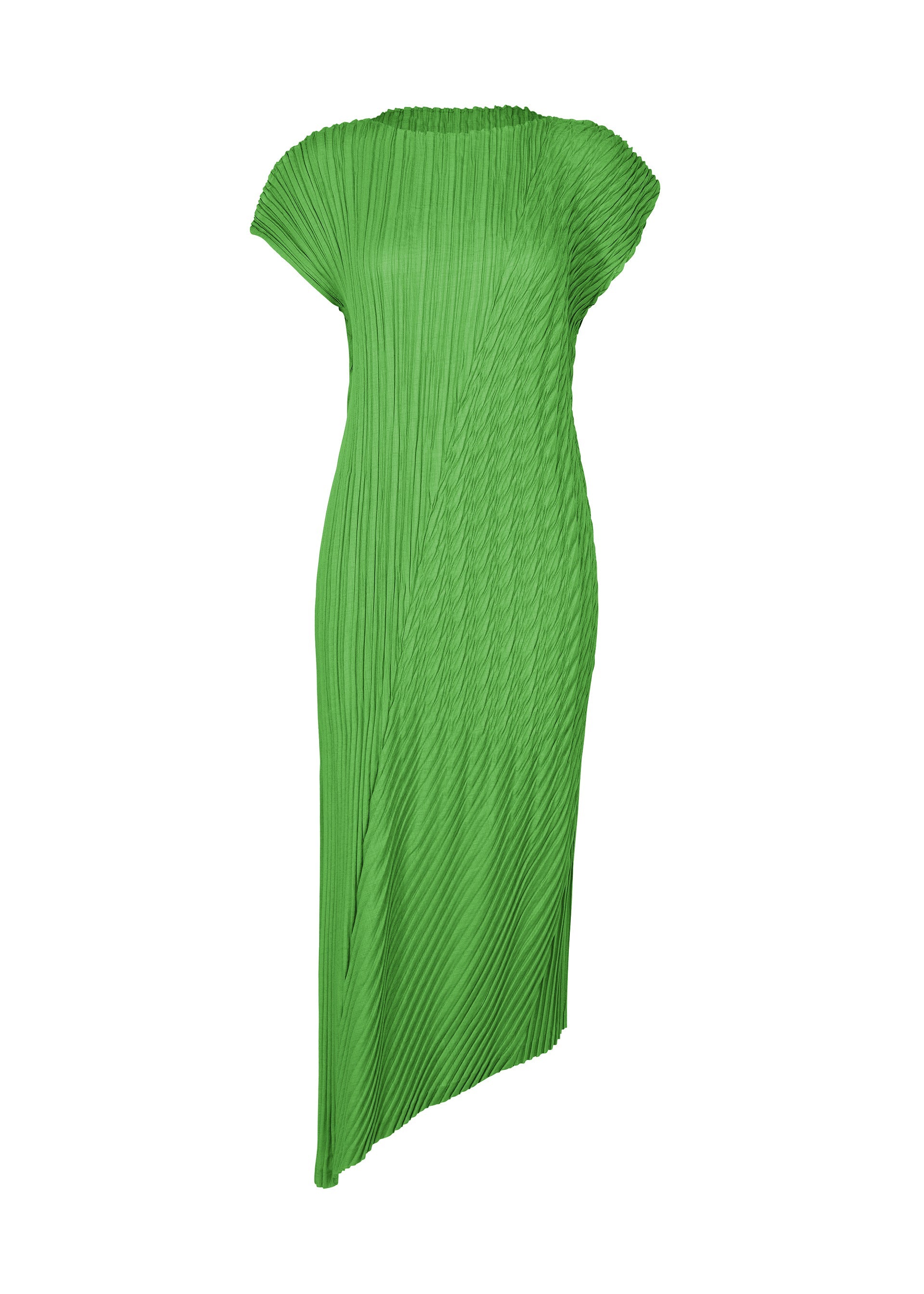 issey miyake pleated dress MIYAKE: Black Glossed Metal Pleats Midi sleeved dress is available in colors that evoke people dancing elegantly on a dance floor with a loose RECIETY - PLEATS PLEASE ISSEY