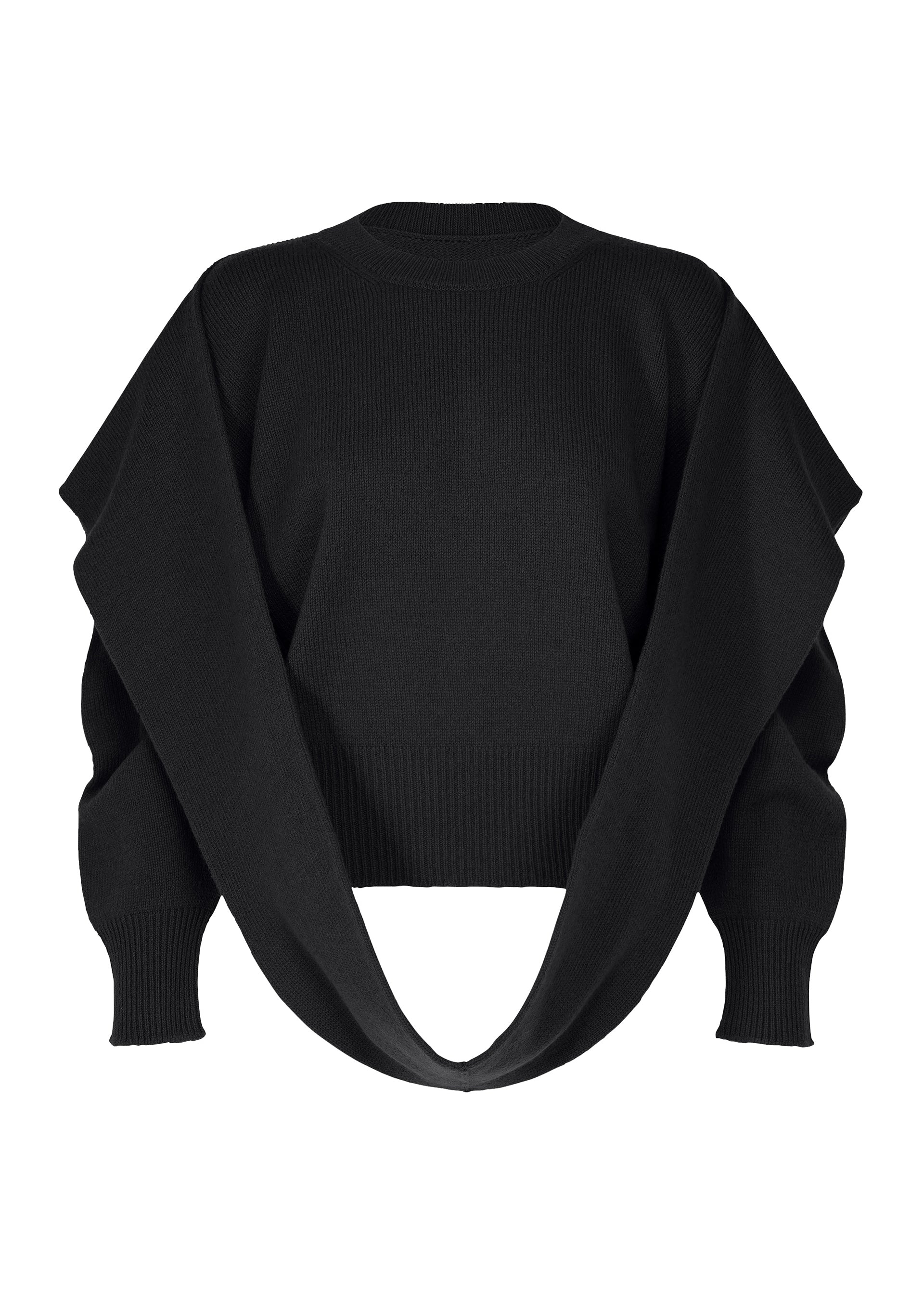 O KNIT Top Black – ISSEY MIYAKE EU