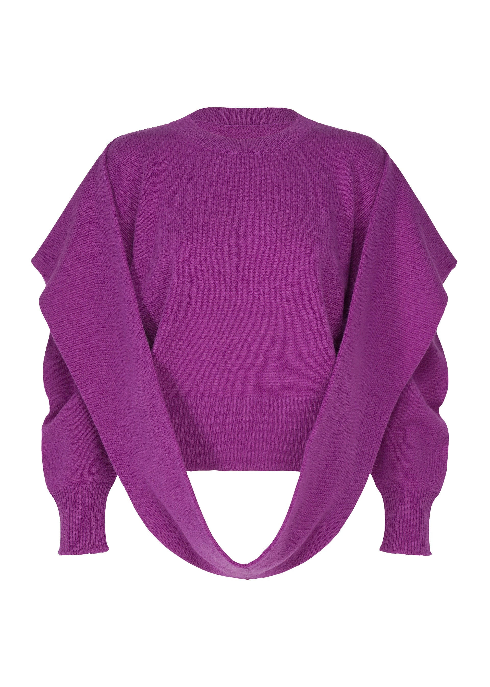 O KNIT Top Purple – ISSEY MIYAKE EU