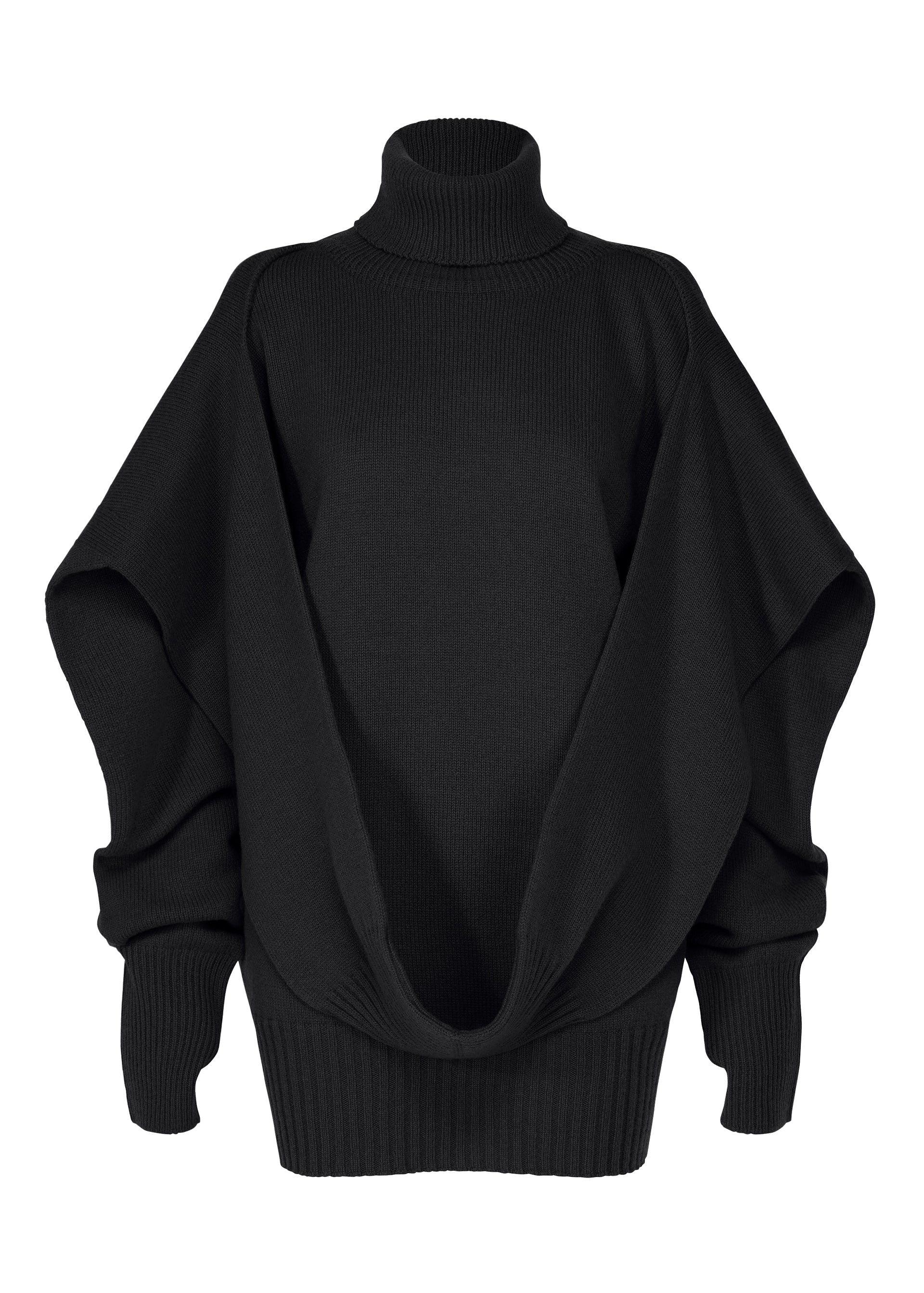 Issey Miyake オールスタイル ニット オーバサイズ O KNIT Top Black – ISSEY MIYAKE EU