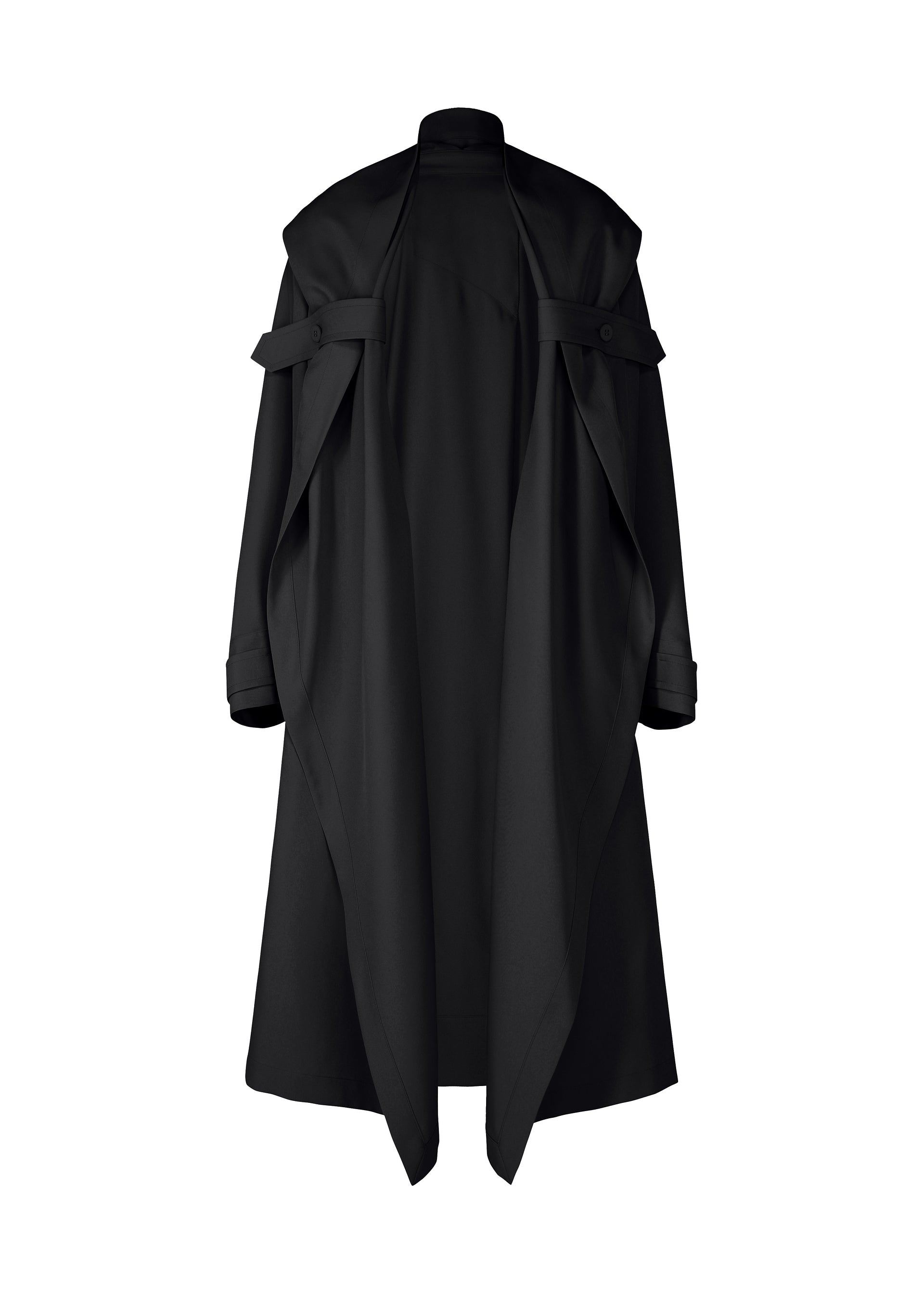 COCOON Coat Black – ISSEY MIYAKE EU