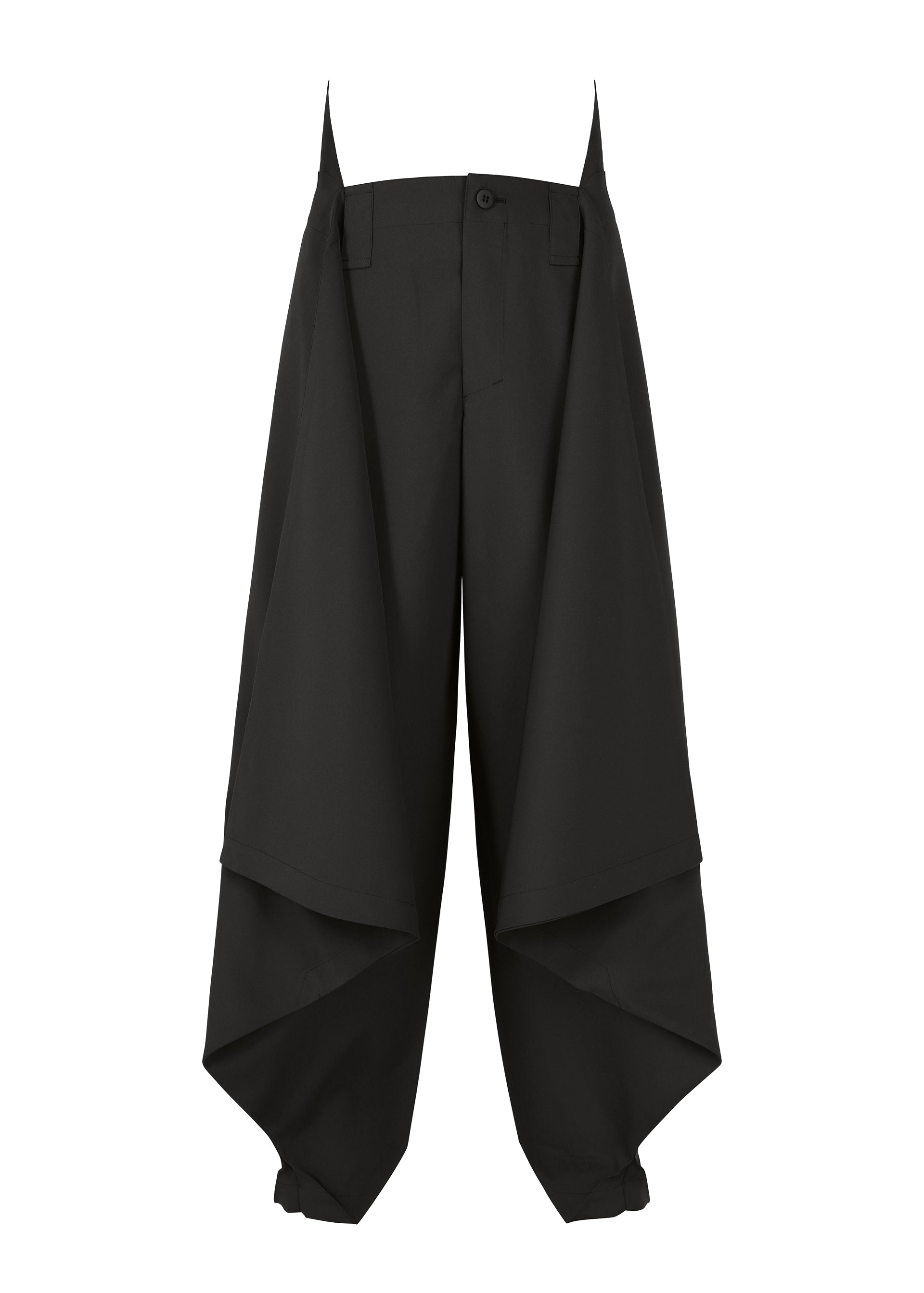 FLAT DRAPE Trousers Black – ISSEY MIYAKE EU