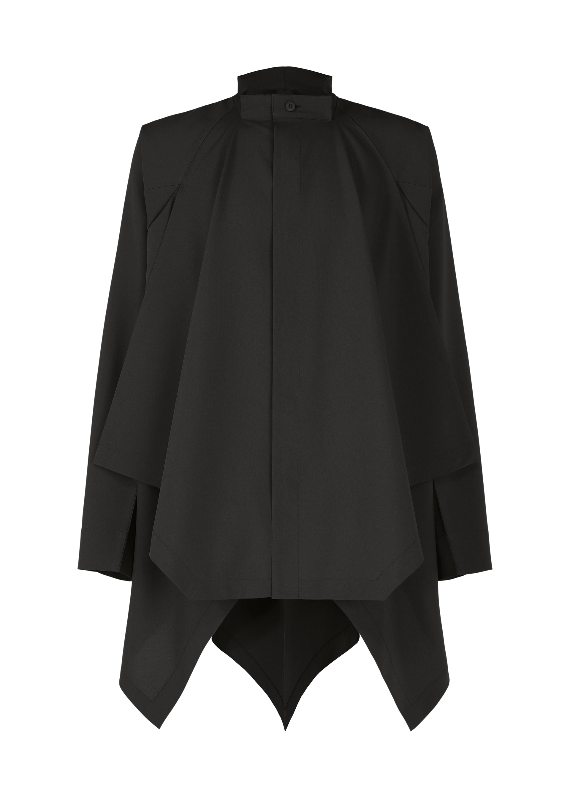 FLAT DRAPE Shirt Black – ISSEY MIYAKE EU