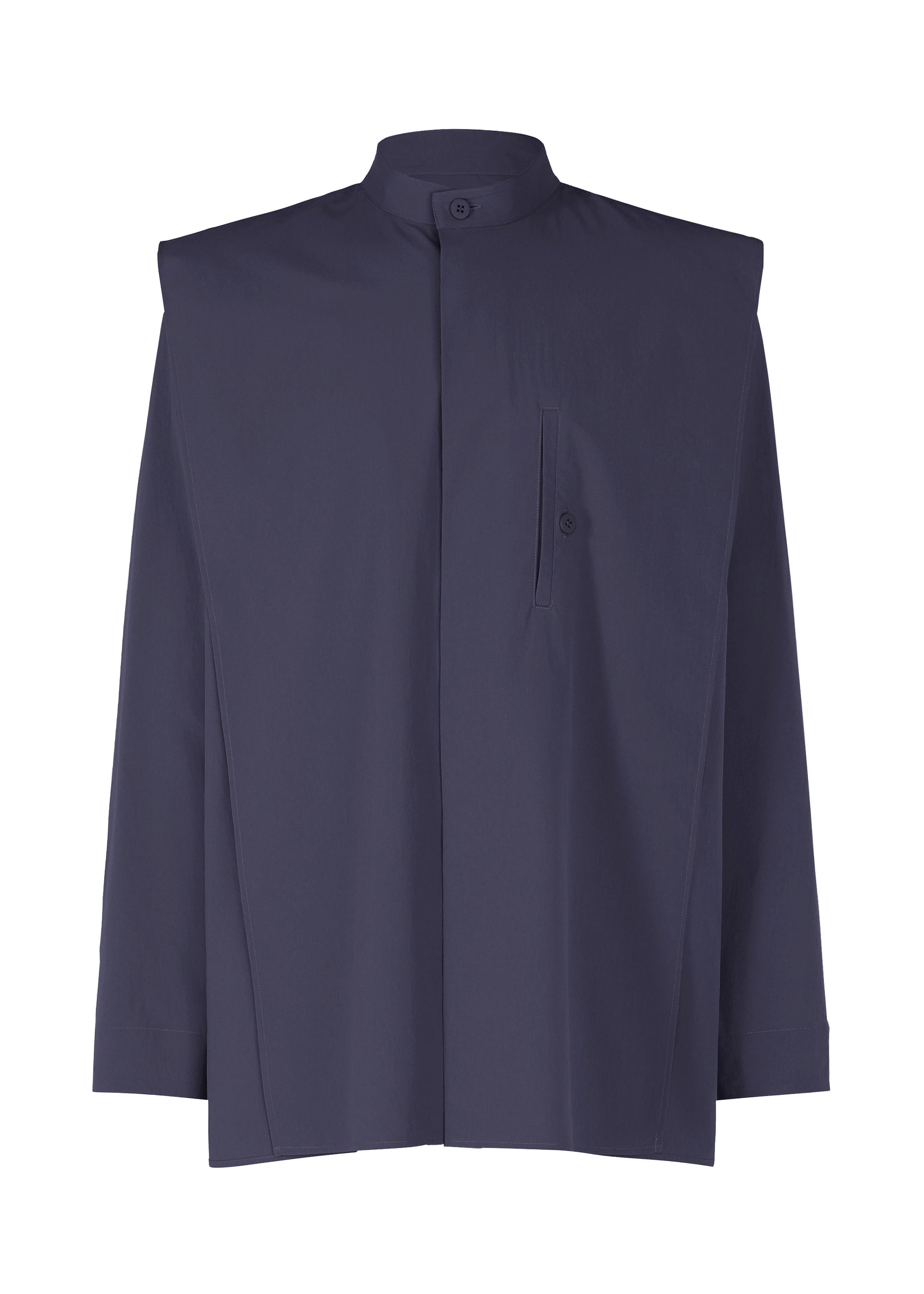 WALL SHIRT Shirt Dark Navy – ISSEY MIYAKE EU