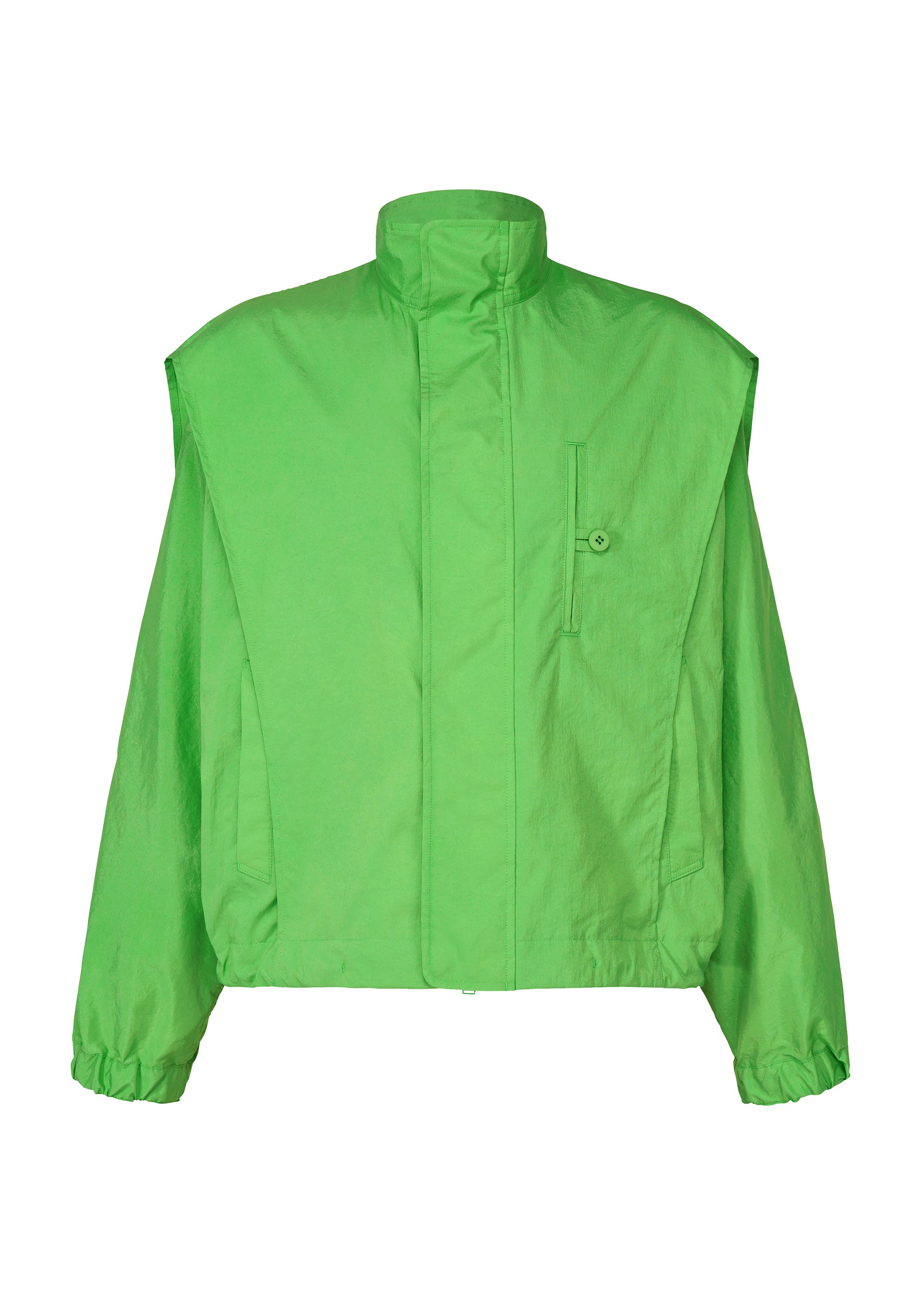 FISHING NET NYLON Jacket Green – ISSEY MIYAKE EU