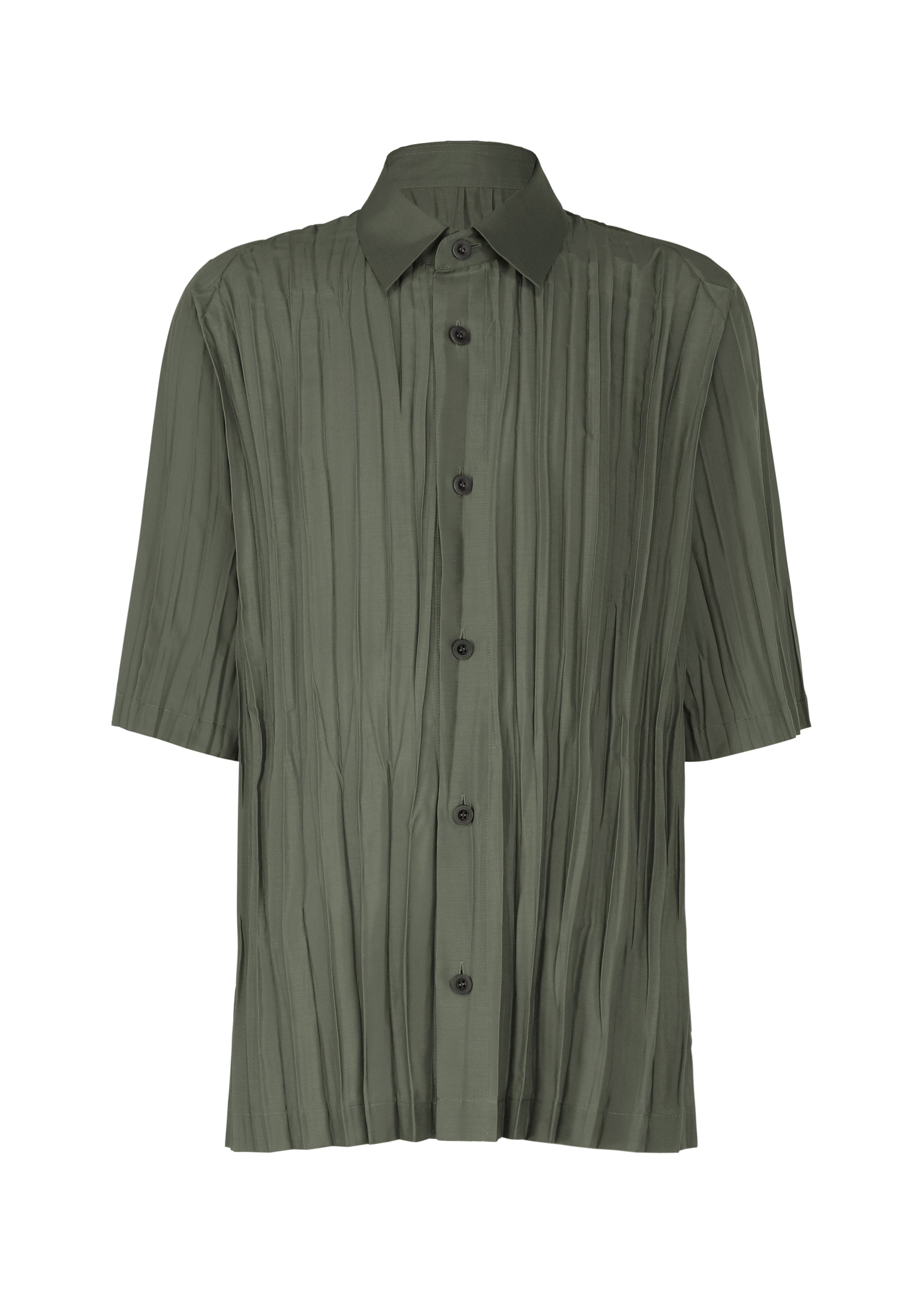 Issey Miyake 半袖シャツ ブラウス WRINKLE SHIRT Shirt Charcoal Grey – ISSEY MIYAKE EU